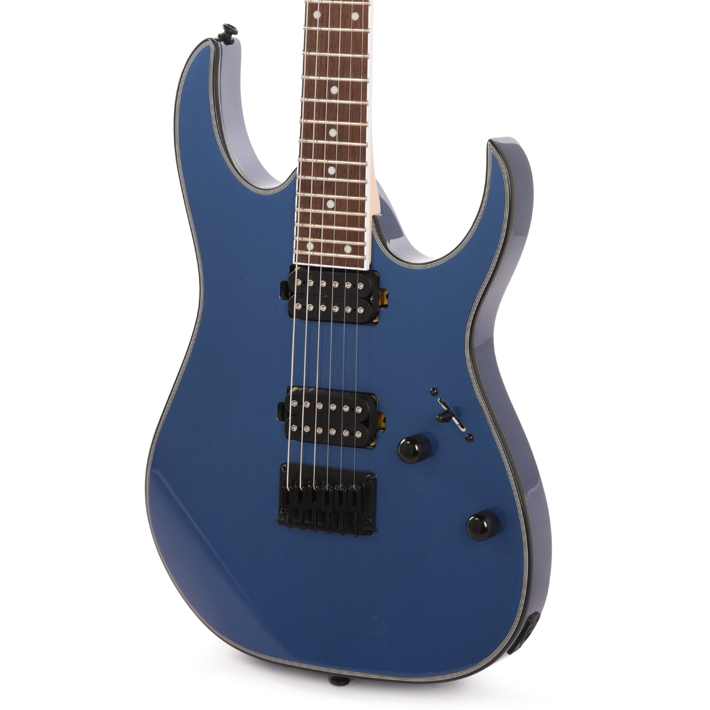 Ibanez RG421EXPBE Standard 6-String Electric Guitar Prussian Blue Metallic