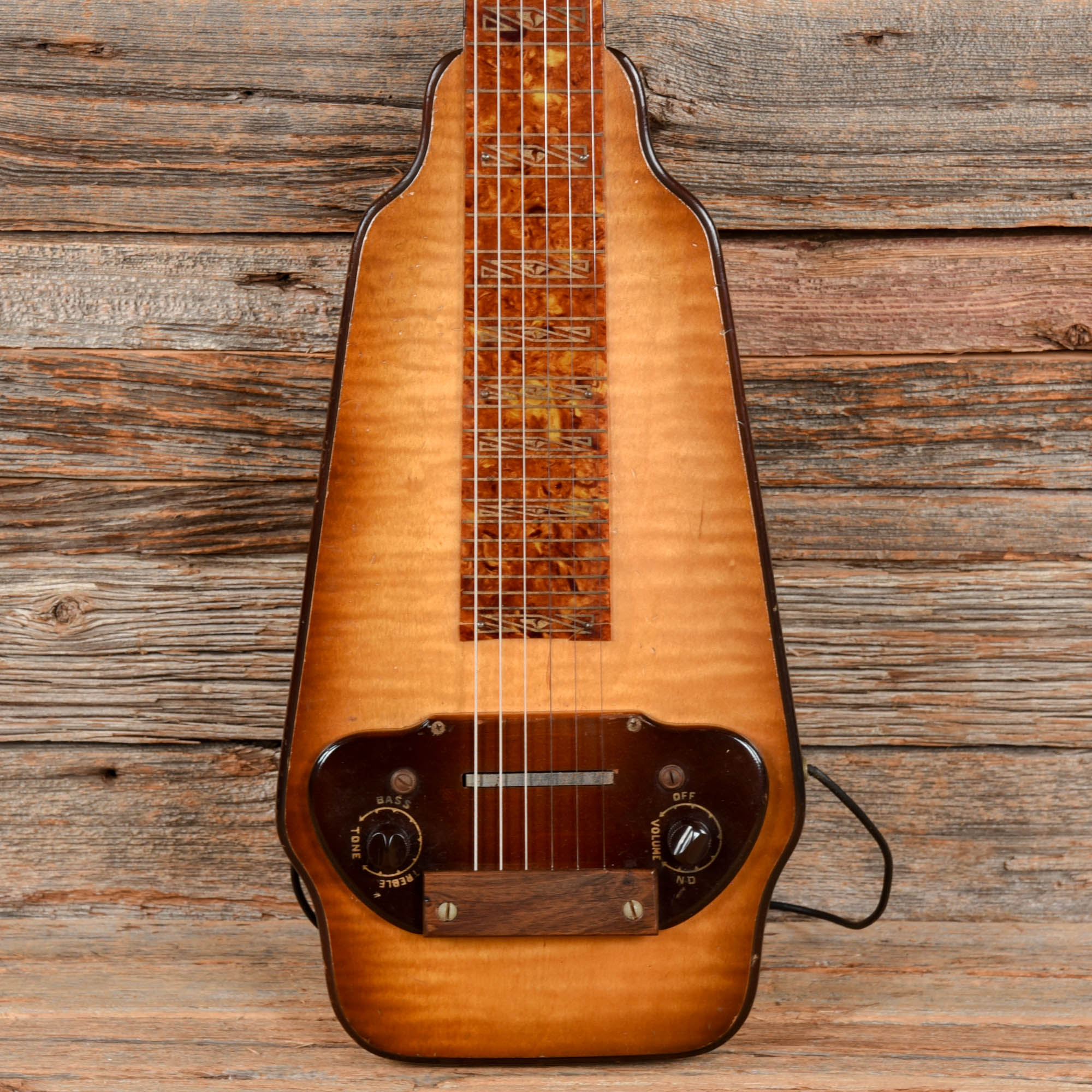 Kay Lap Steel and Amp Set Sunburst 1951