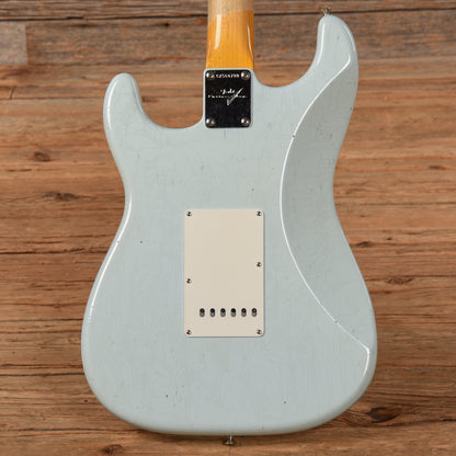 Fender Custom Shop 63 Stratocaster Journeyman Relic Sonic Blue 2022