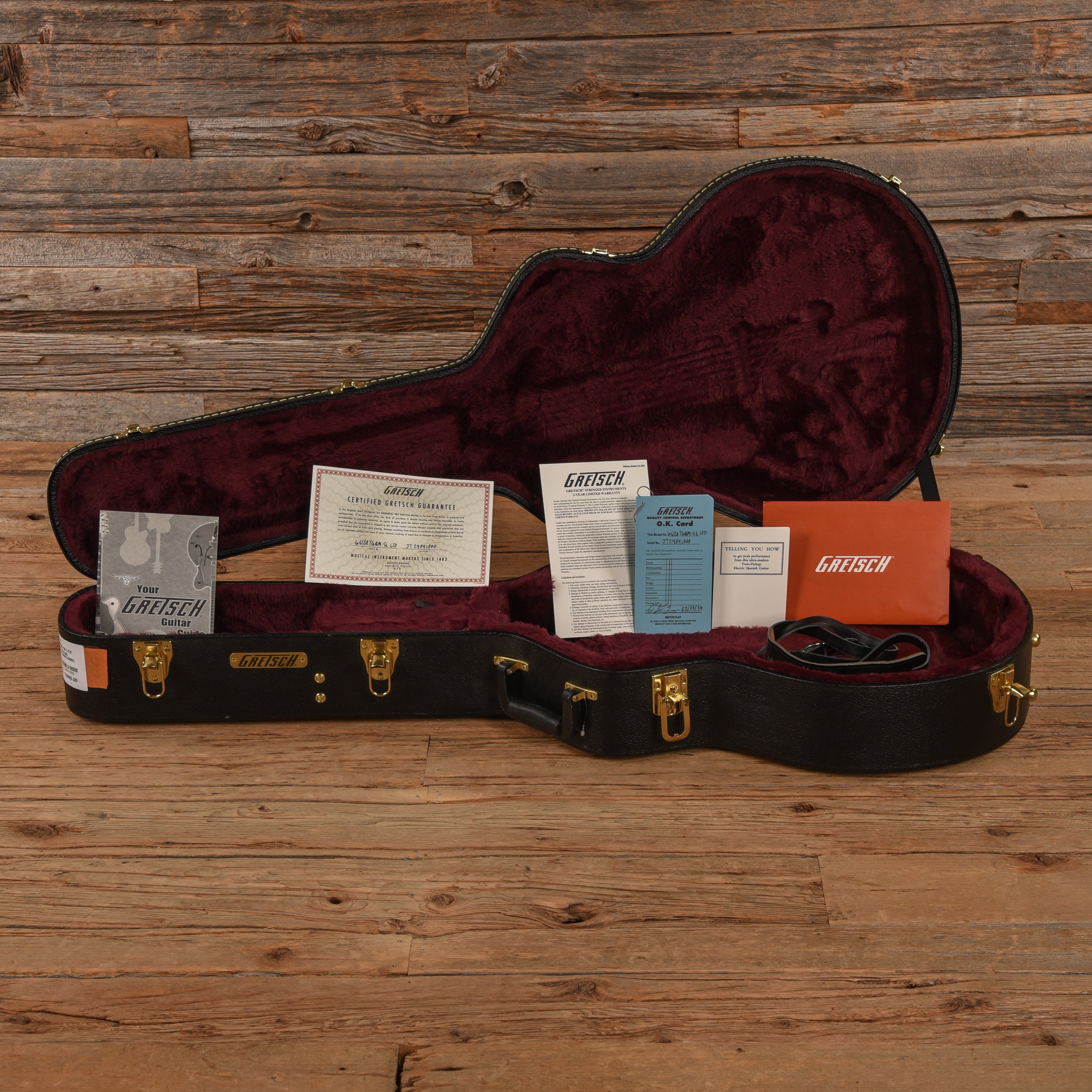 Gretsch G6120TGQM-56 LTD Roundup Orange 2024