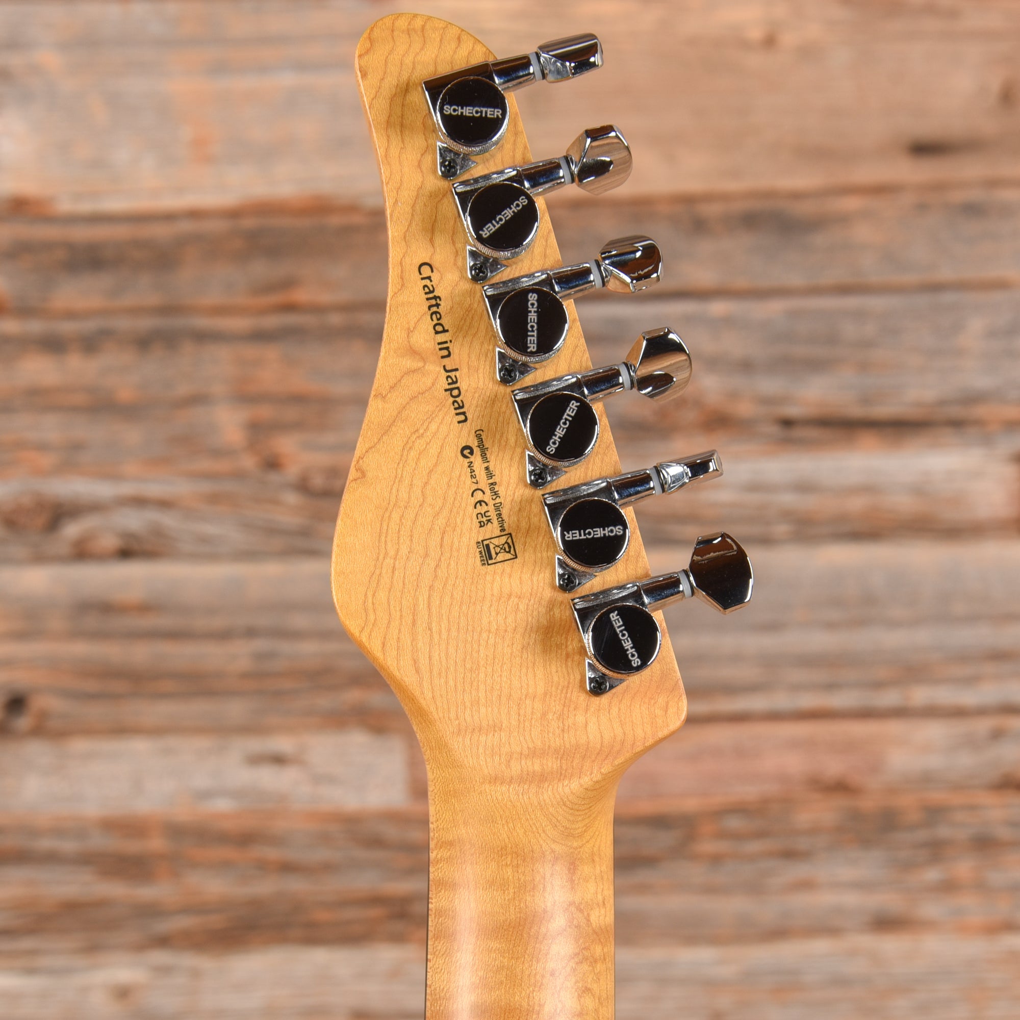 Schecter California Classic Black Burst 2022