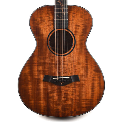 Taylor Custom Grand Concert 12-Fret Tasmanian Blackwood Antique Blonde w/Engraved Twist & Ocean Vine Inlays