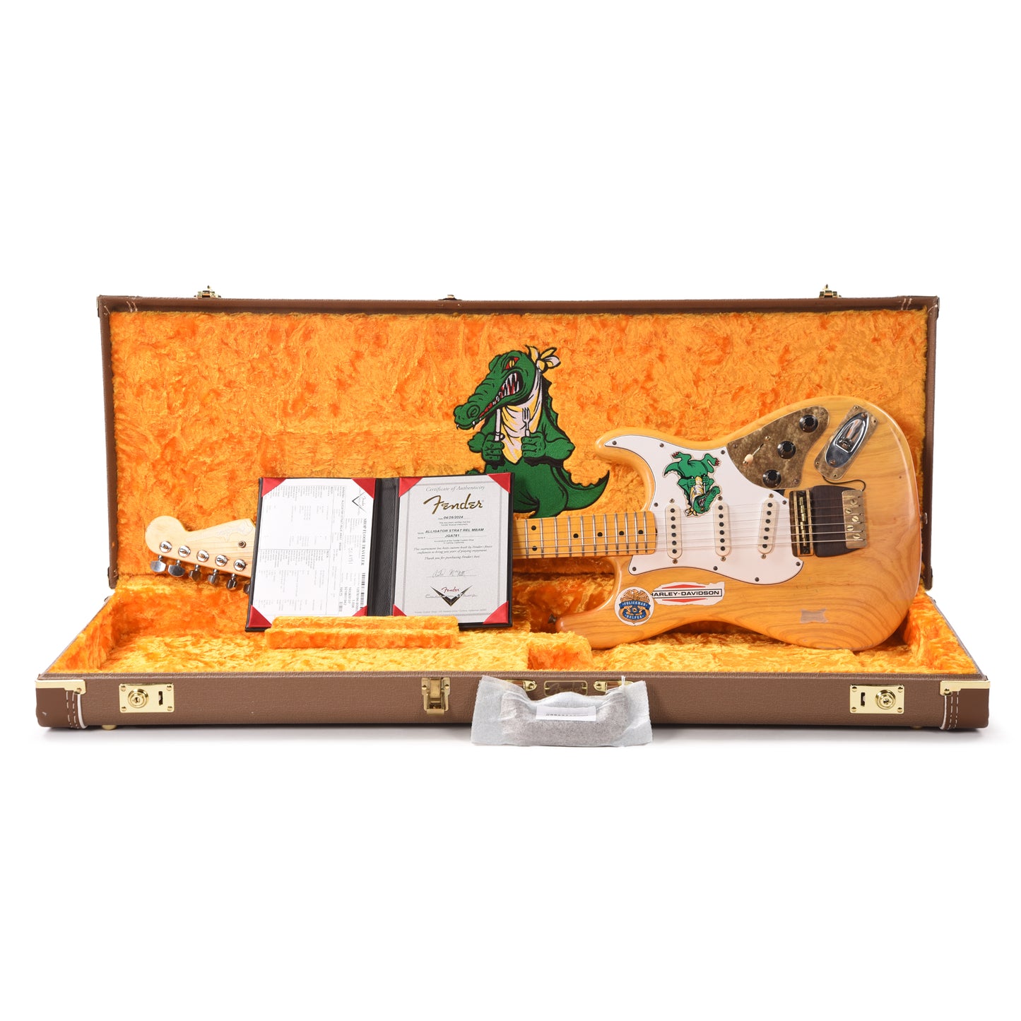 Fender Custom Shop Limited Edition Jerry Garcia Alligator Stratocaster Relic Aged Natural Master Built by Austin MacNutt