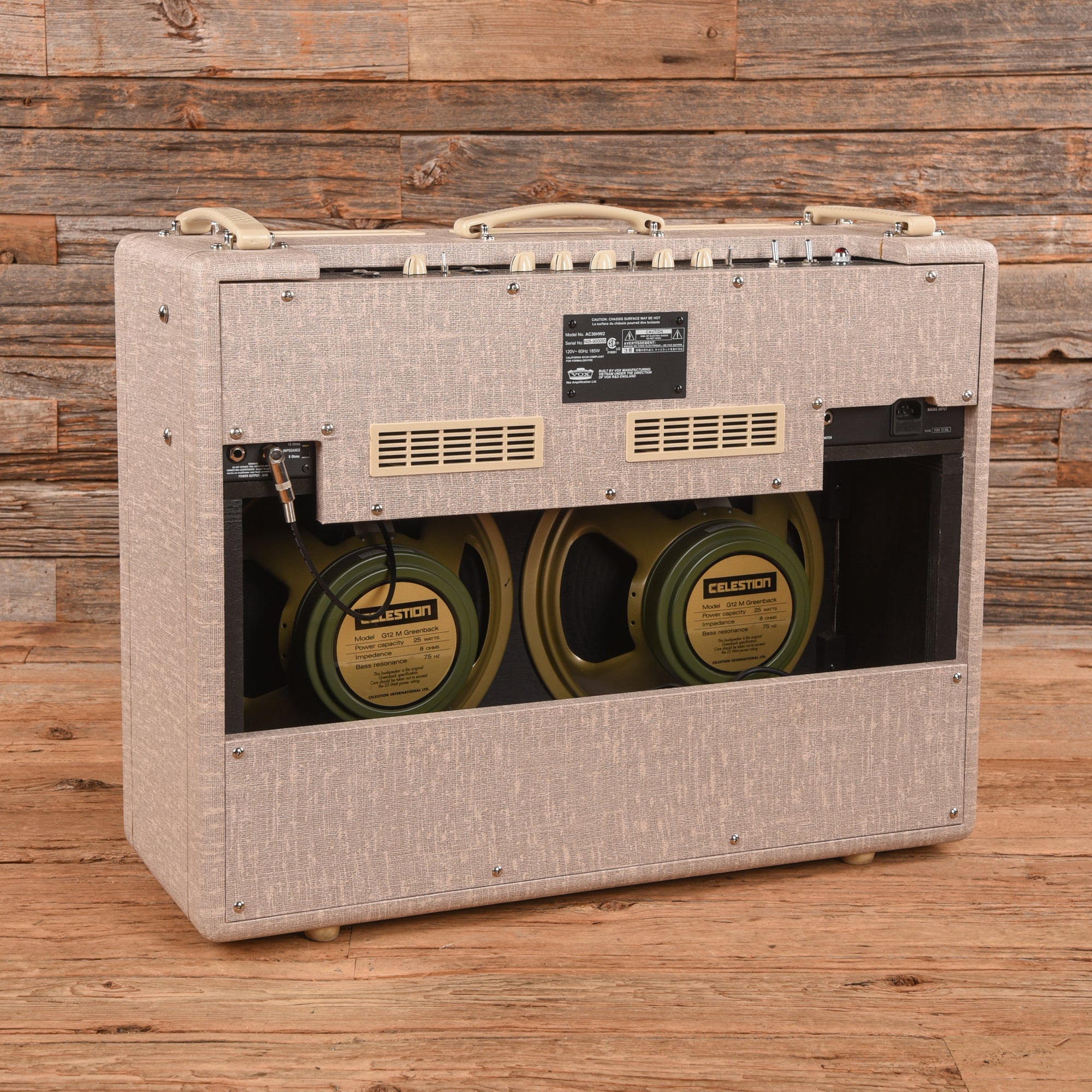 Vox AC30HW2 Hand-Wired 2-Channel 30-Watt 2x12