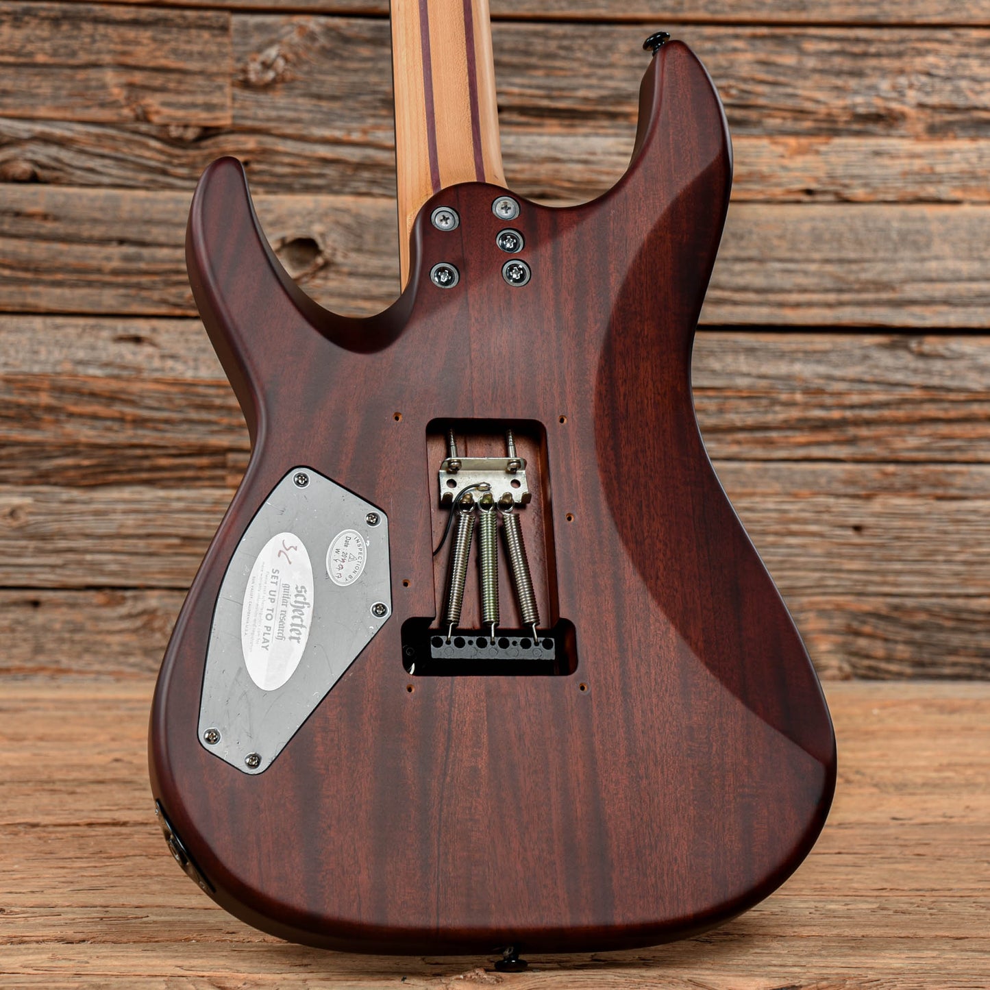 Schecter C-1 Exotic Ebony Brown 2019