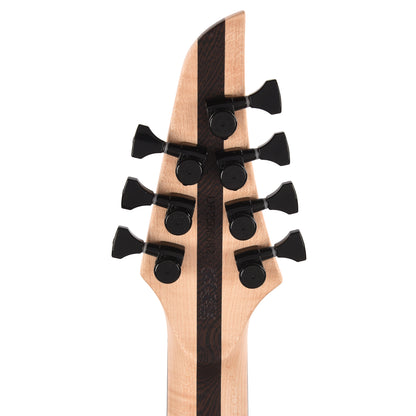 Mayones Duvell Elite 7 AAA Curly Poplar/Mahogany Lava Burst