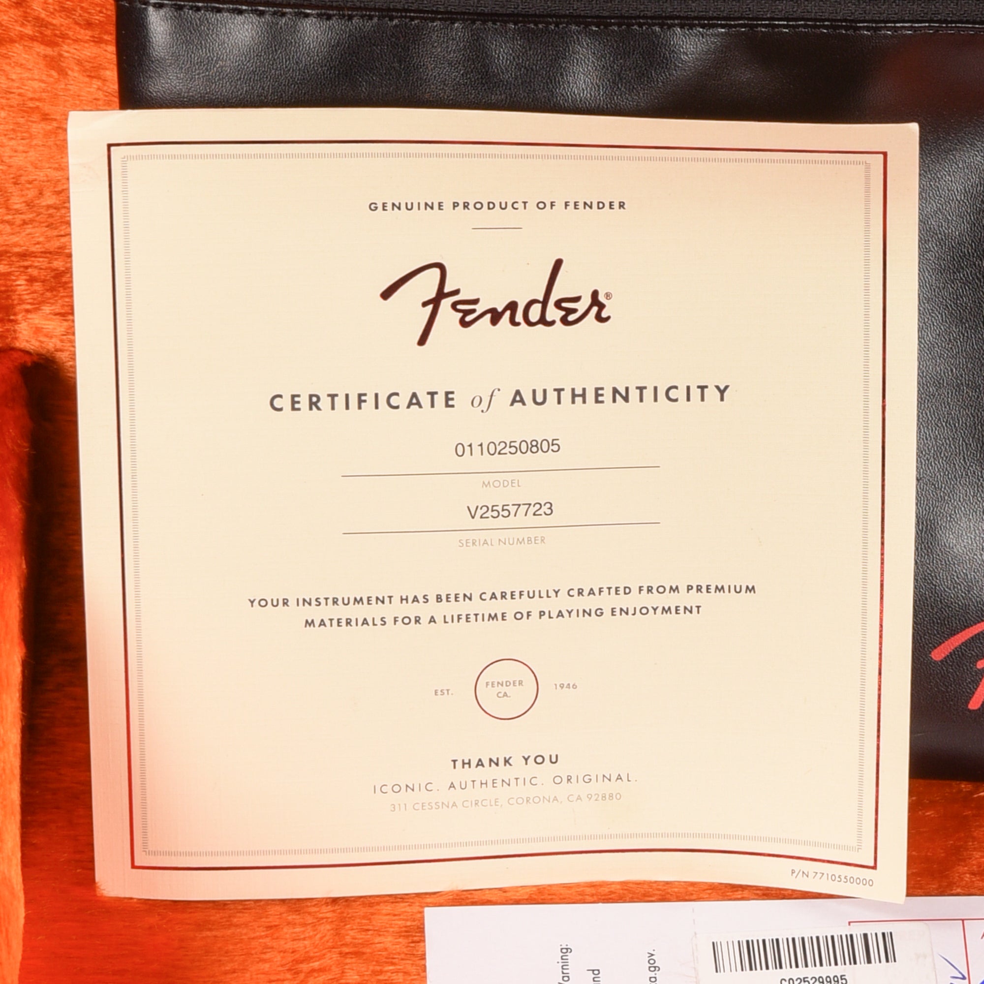 Fender American Vintage II '61 Stratocaster Olympic White 2025