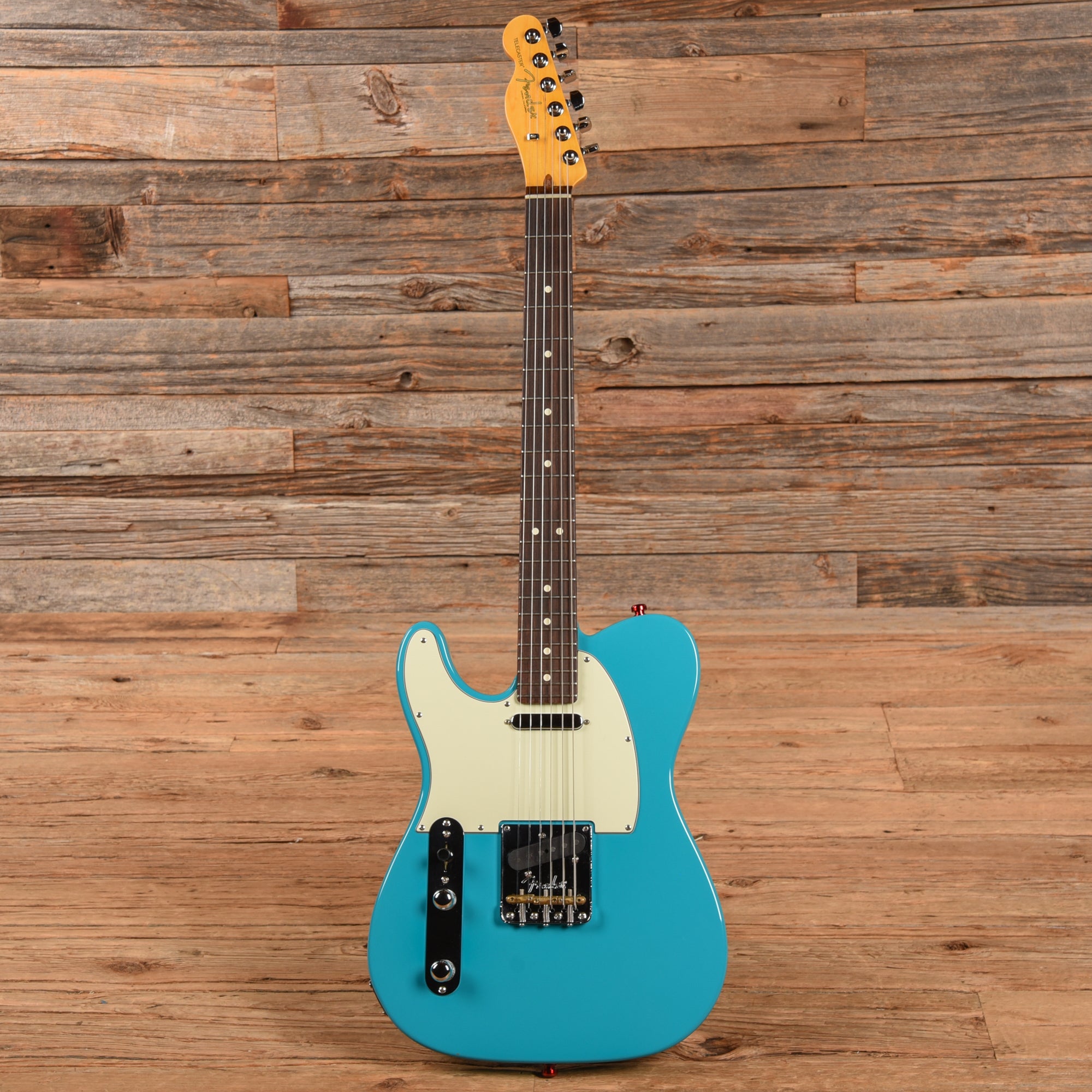 Fender American Professional II Telecaster Miami Blue 2023 LEFTY
