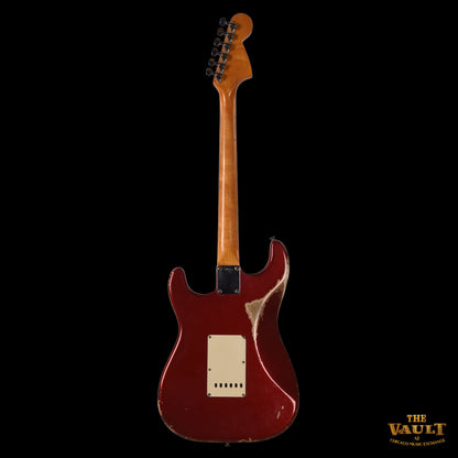 Fender Stratocaster 1964 Body and 1967 Maple Cap Lefty Neck Candy Apple Red 1960s