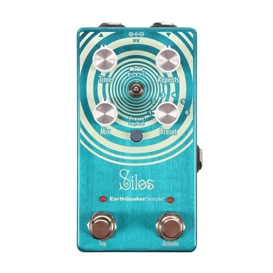 EarthQuaker Devices Silos Multi-Generational Time Reflection Device Delay Pedal One-of-a-Kind #03
