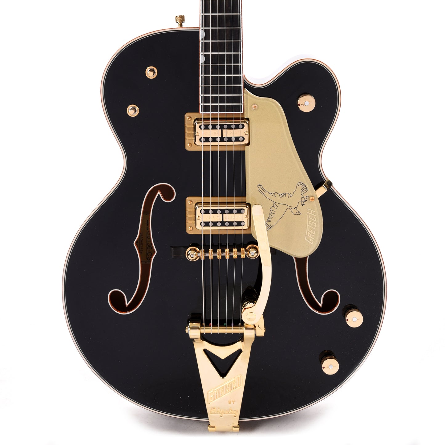 Gretsch Custom Shop G6136T-59 Falcon NOS Aged Black Master Built by Chad Henrichsen