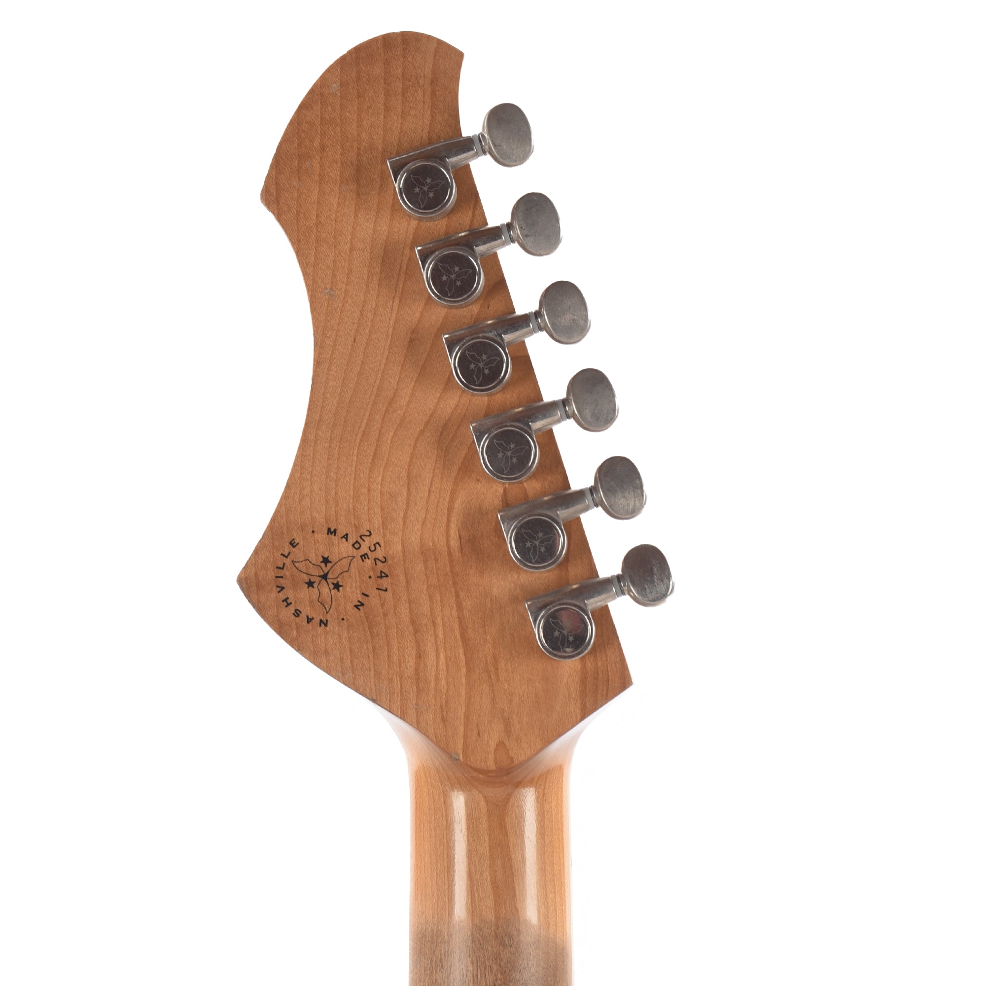 Novo Miris J Pelham Blue Light Distress w/Block Inlays & Fralin P-90s