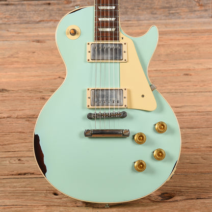 Gibson Custom Painted Over Series '58 Les Paul Standard Reissue Kerry Green Over Dark Sunburst 2017