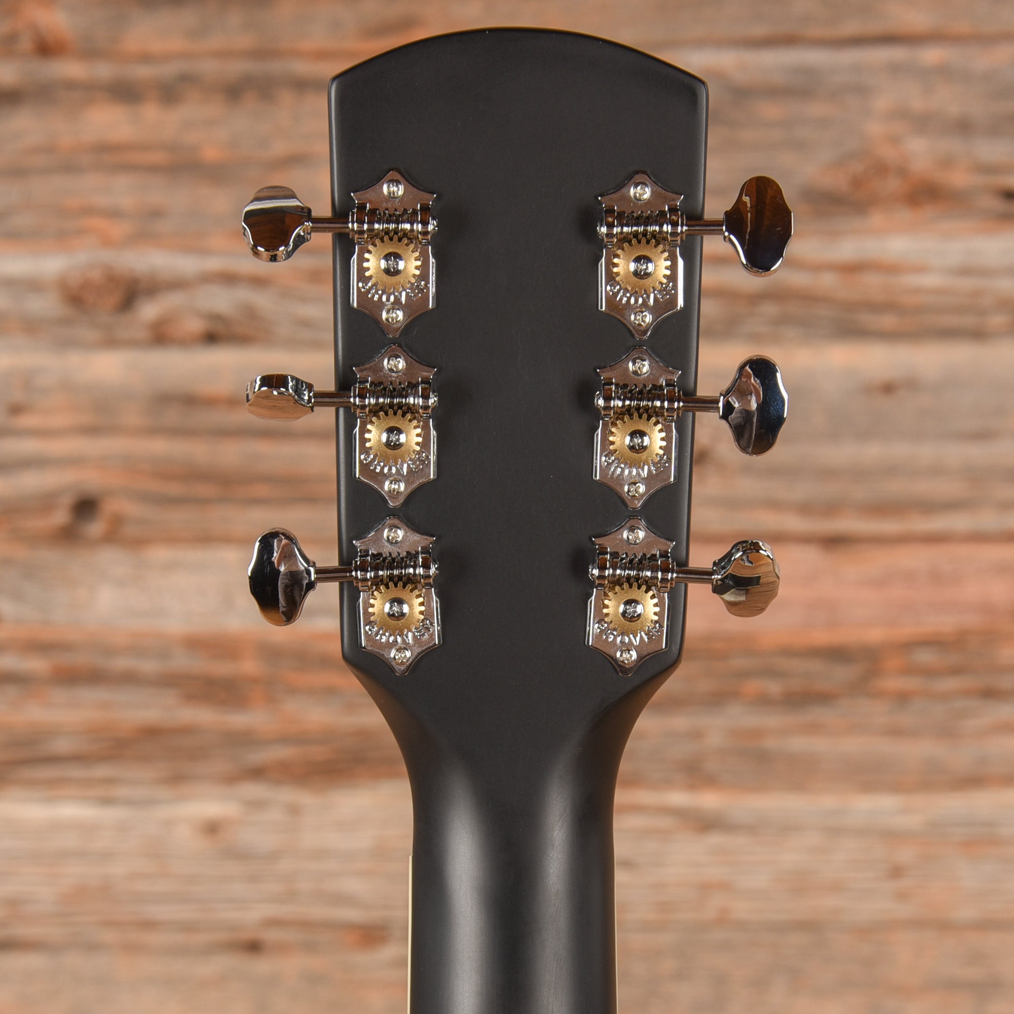Orangewood Juniper II Baritone Black Live Rubber Bridge Acoustic-Electric Guitar