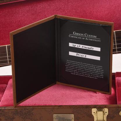 Gibson Custom Shop 1958 Les Paul Standard "CME Spec" Kindred Burst VOS w/60 V3 Neck