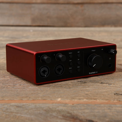 Focusrite Scarlett 4i4 4th Gen USB 4x4 Audio Interface