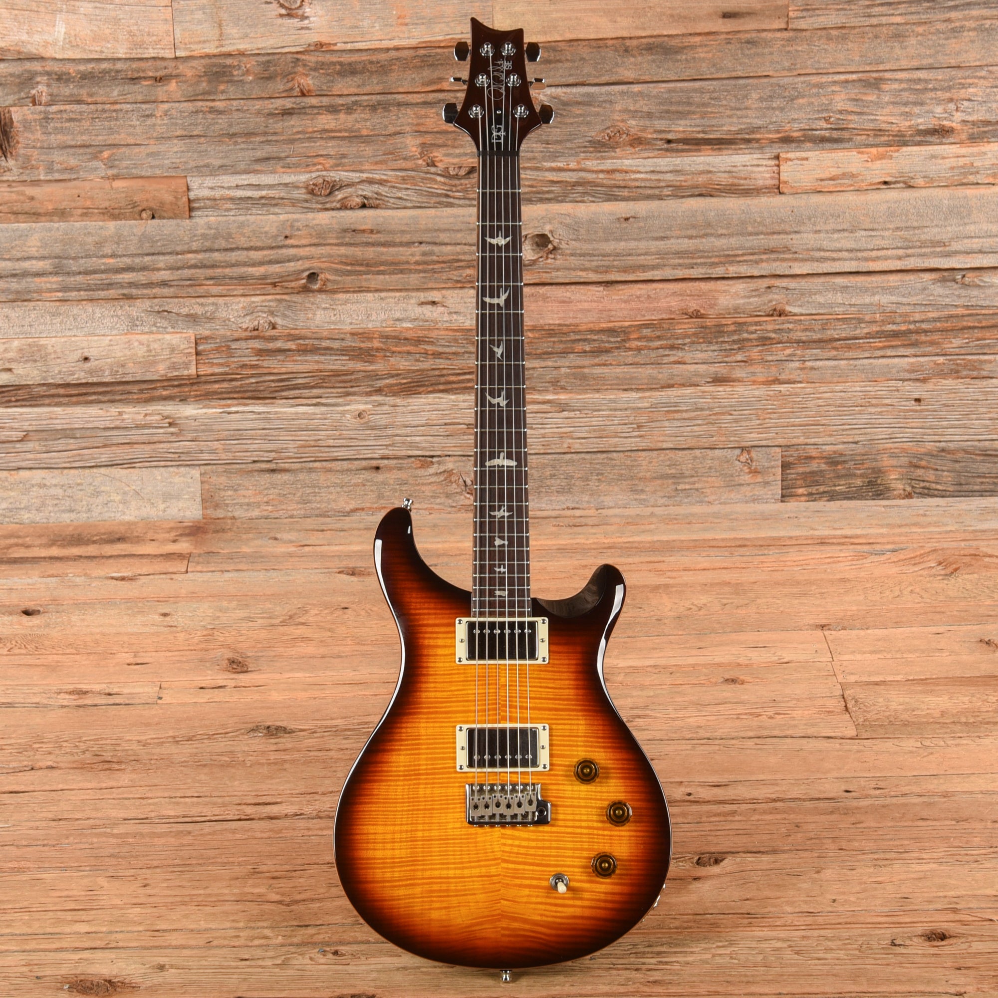 PRS SE DGT David Grissom Tremolo Signature McCarty Tobacco Sunburst 2023