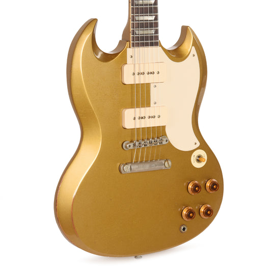Gibson Custom Shop 1961 Les Paul SG Standard Antique Double Gold Murphy Lab Light Aged w/P90s