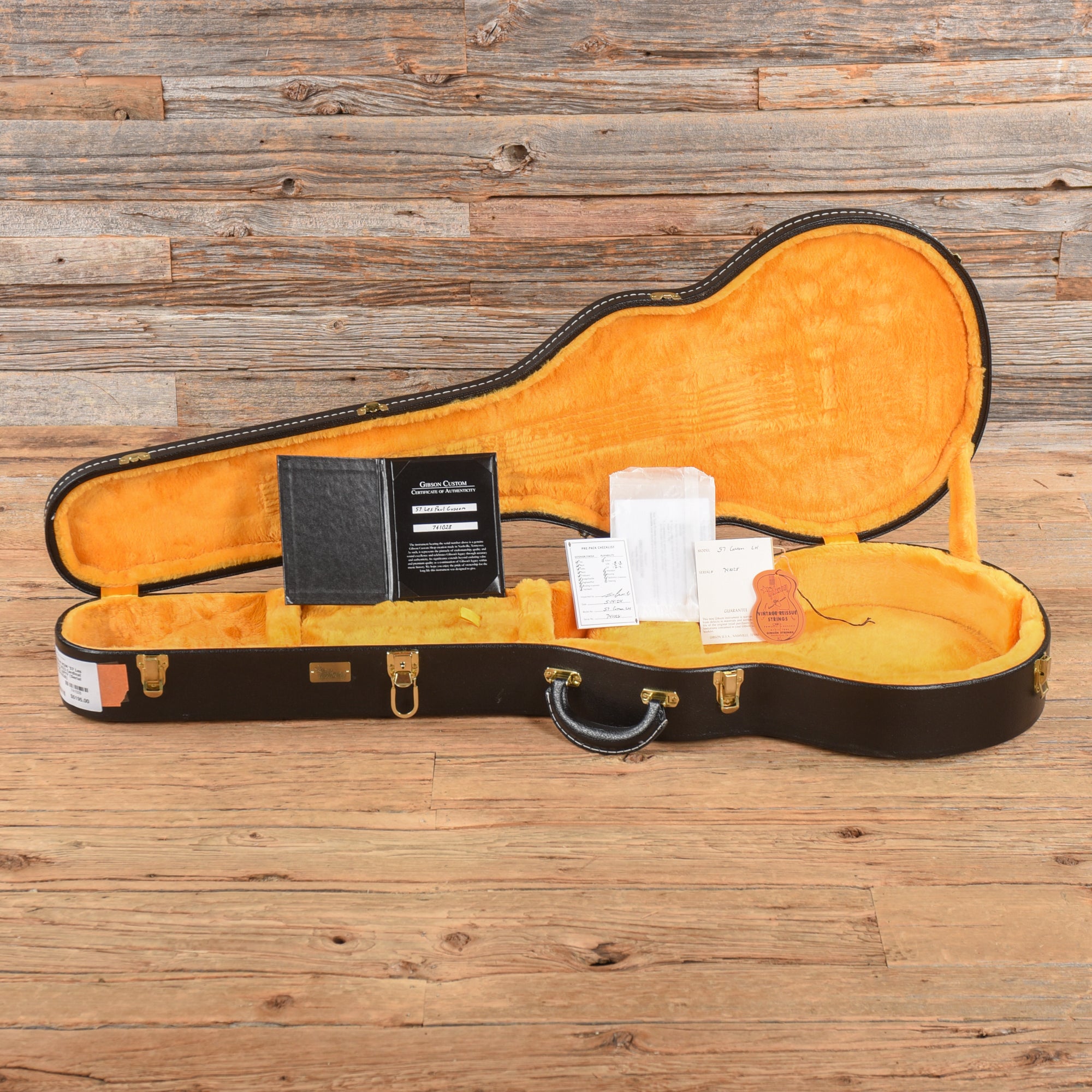 Gibson Custom M2M '57 Les Paul Custom Cardinal Red 2023 LEFTY