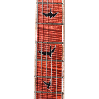 PRS Private Stock #11760 Custom 24 Spalted Maple/Black Limba Fire Red Fade w/Stained Curly Maple Fingerboard