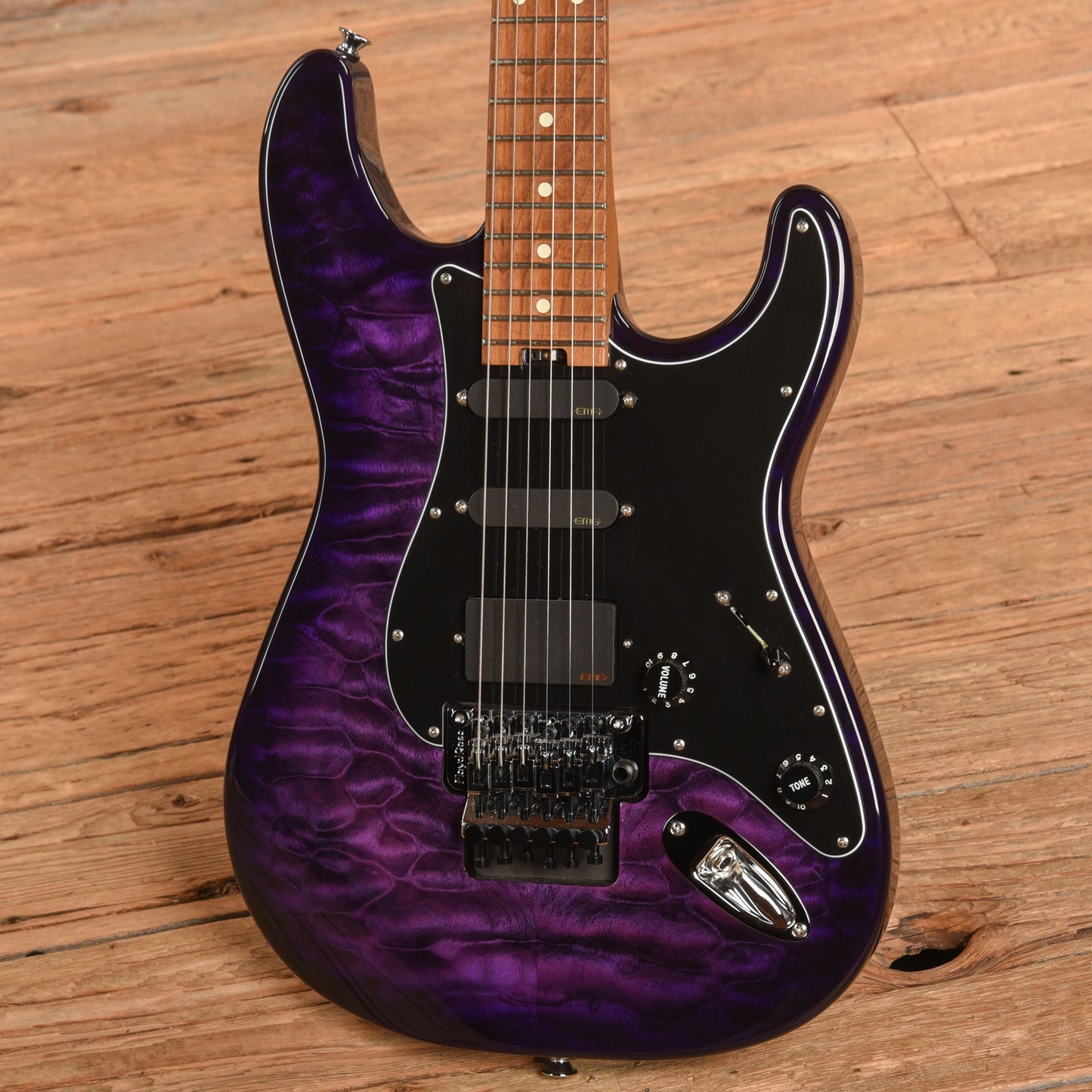 Charvel Marco Sfogli Signature Pro Mod So-Cal Style 1 HSS FR QM Purple Burst 2023