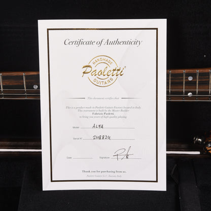 Paoletti Alfa Lounge Aged Chestnut Heavy Black Inferno