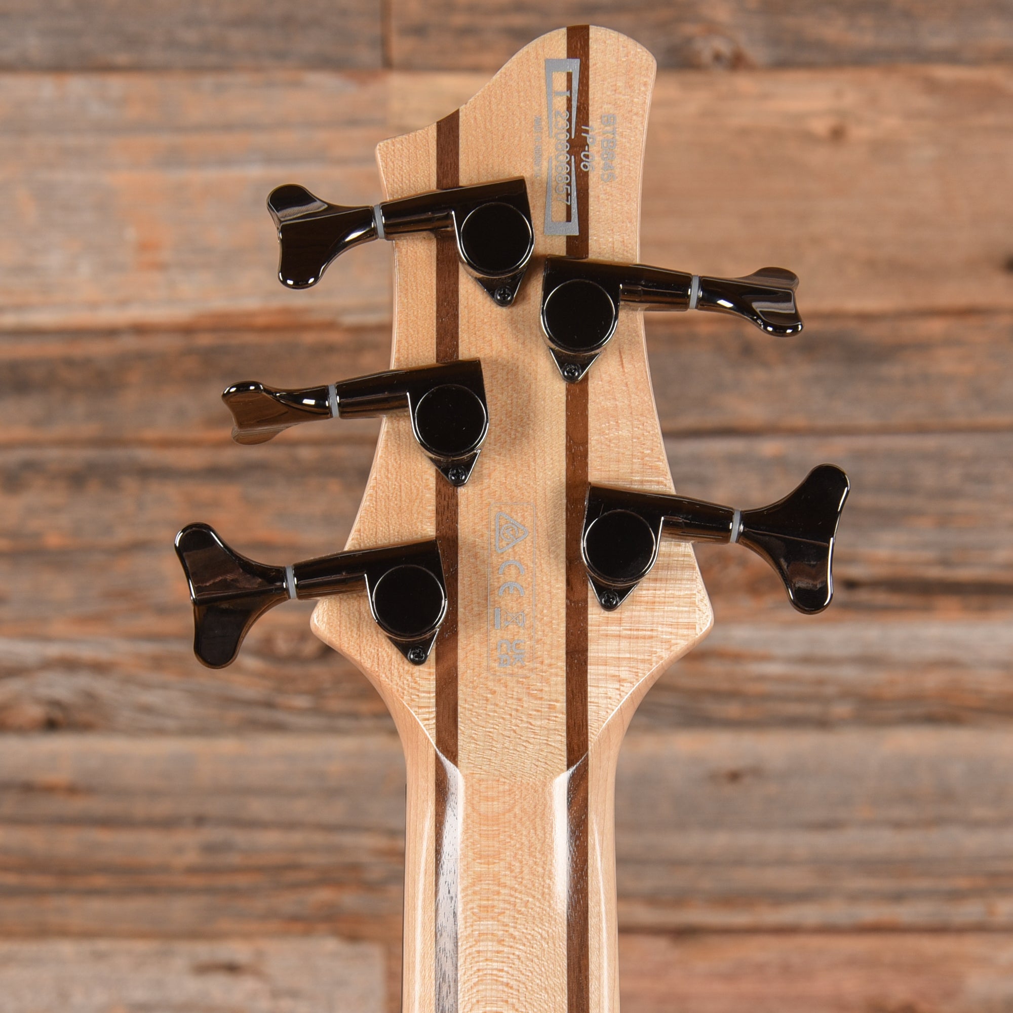 Ibanez BTB845 Standard 5-String Cerulean Blue Burst Low Gloss 2023