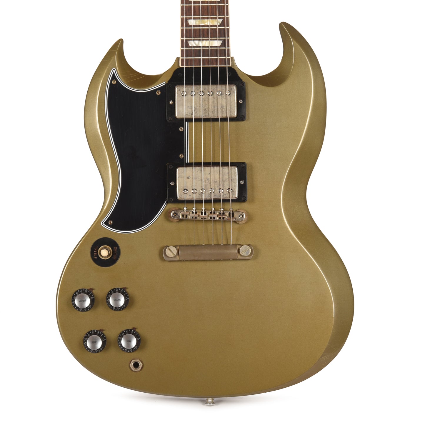 Gibson Custom Shop 1961 SG Les Paul Standard "CME Spec" LEFTY Antique Silver Mist Poly Ultra Light Aged
