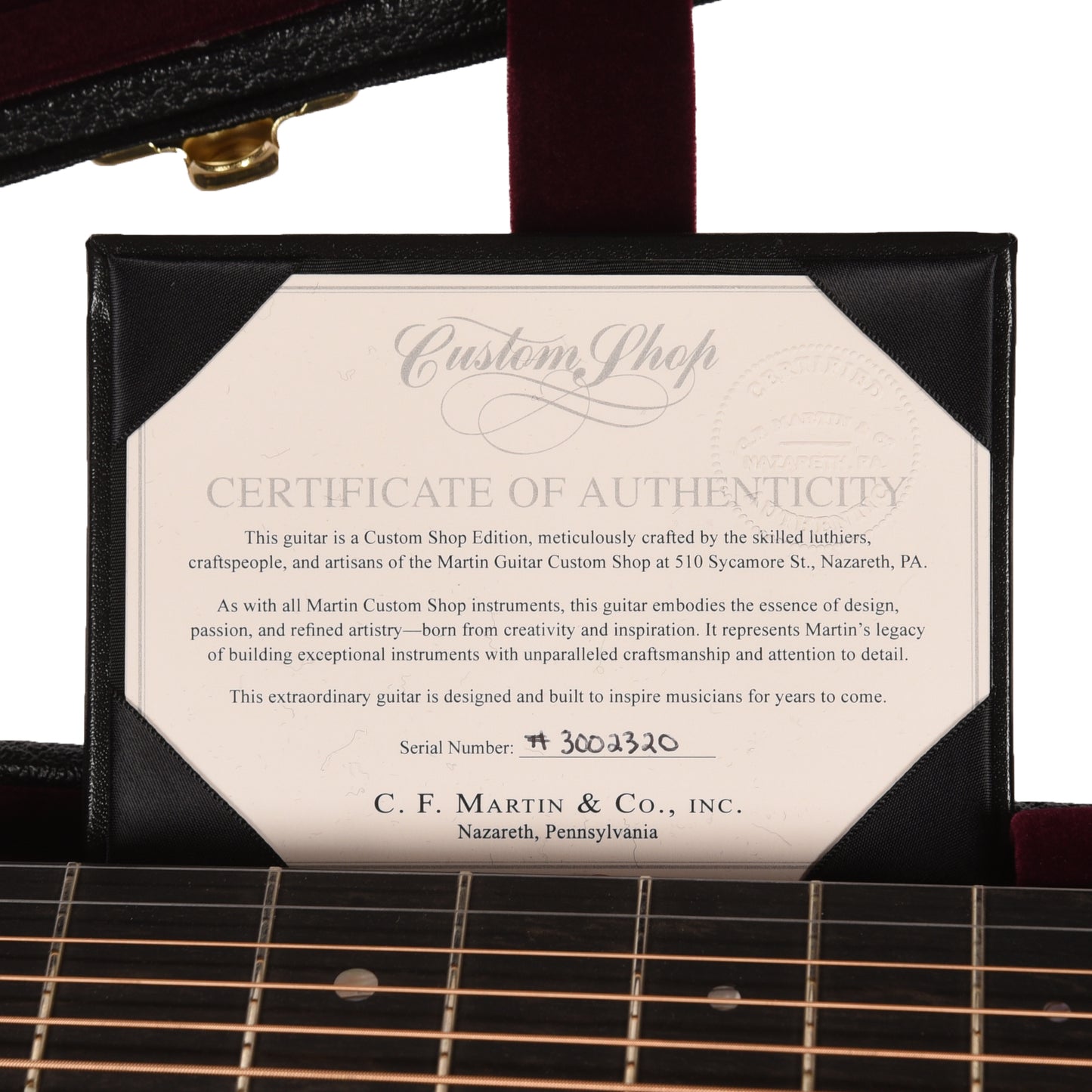 Martin Custom Shop 00-18 Style Grand Concert Sitka Spruce VTS/Quilted Pommele Sapele 1935 Sunburst