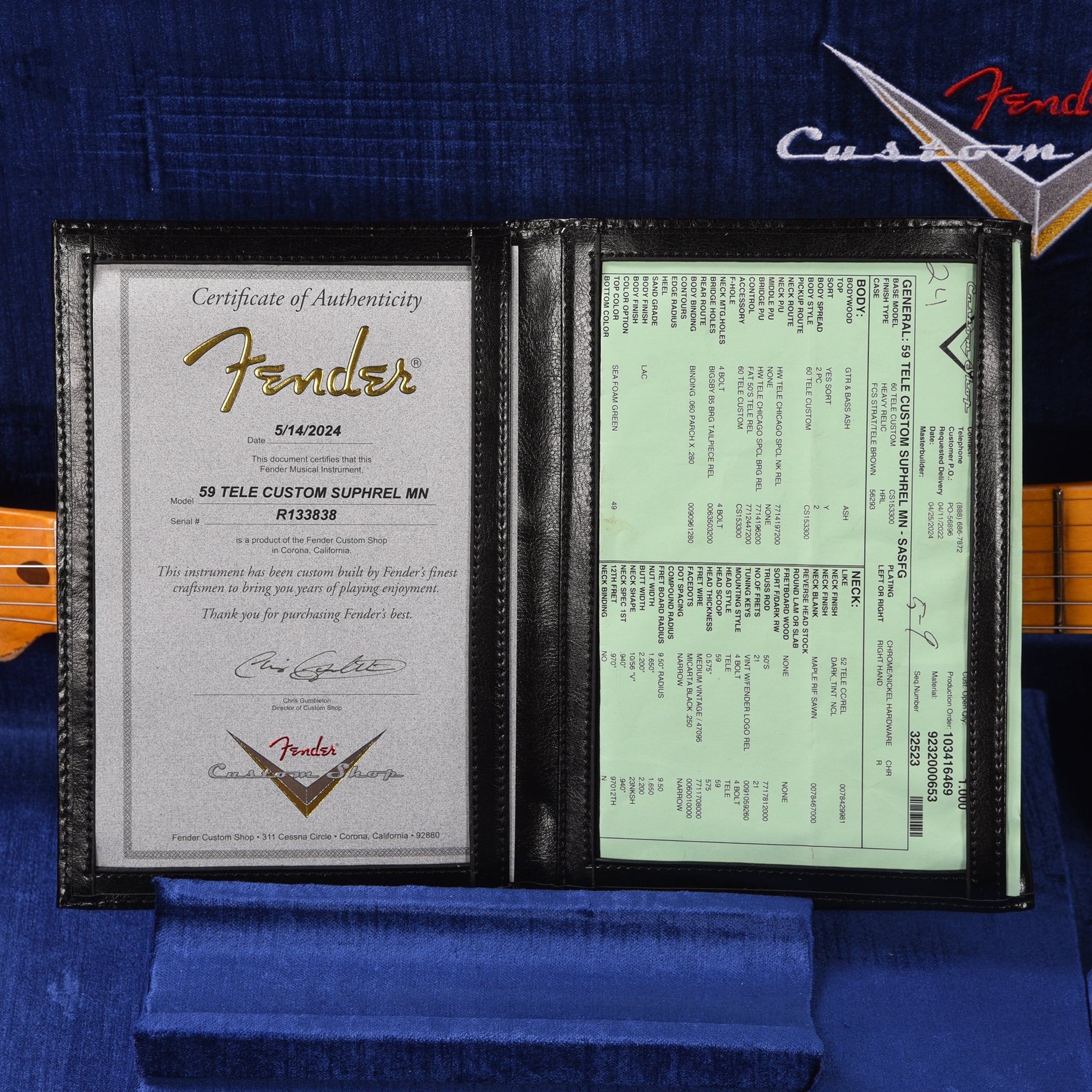 Fender Custom Shop 1959 Custom Telecaster 