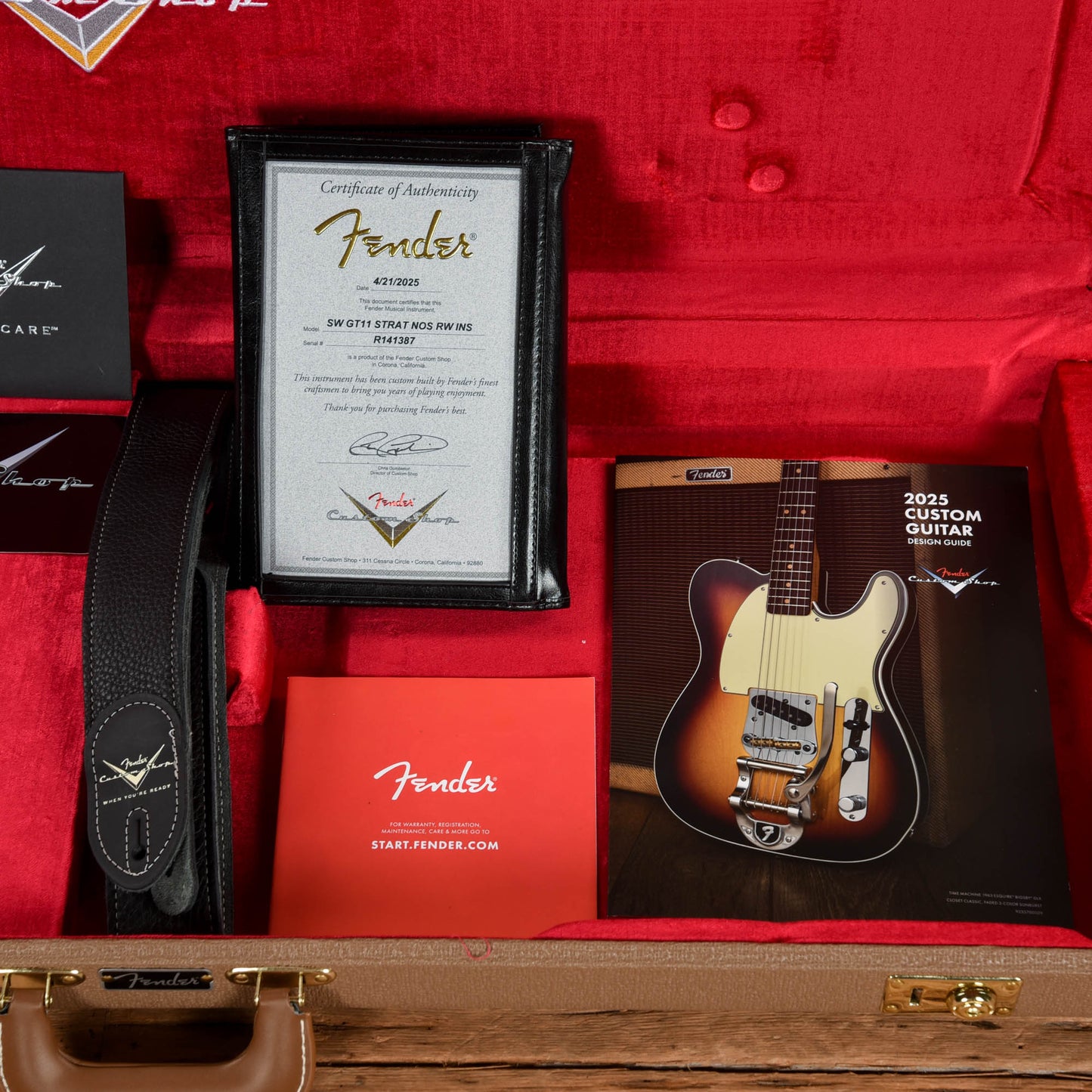 Fender Custom Shop SW GT11 Stratocaster NOS Silver 2025