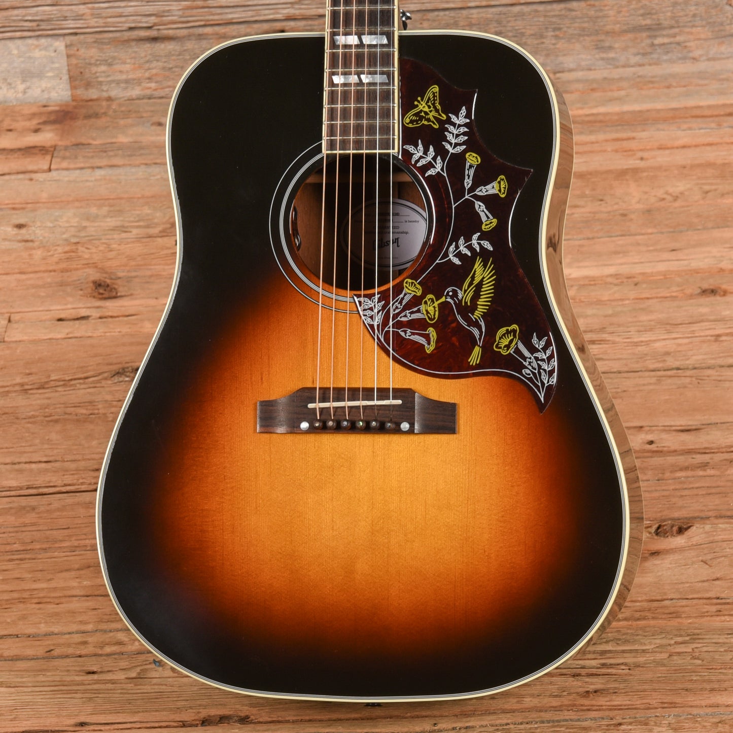 Gibson Hummingbird Sunburst 2024