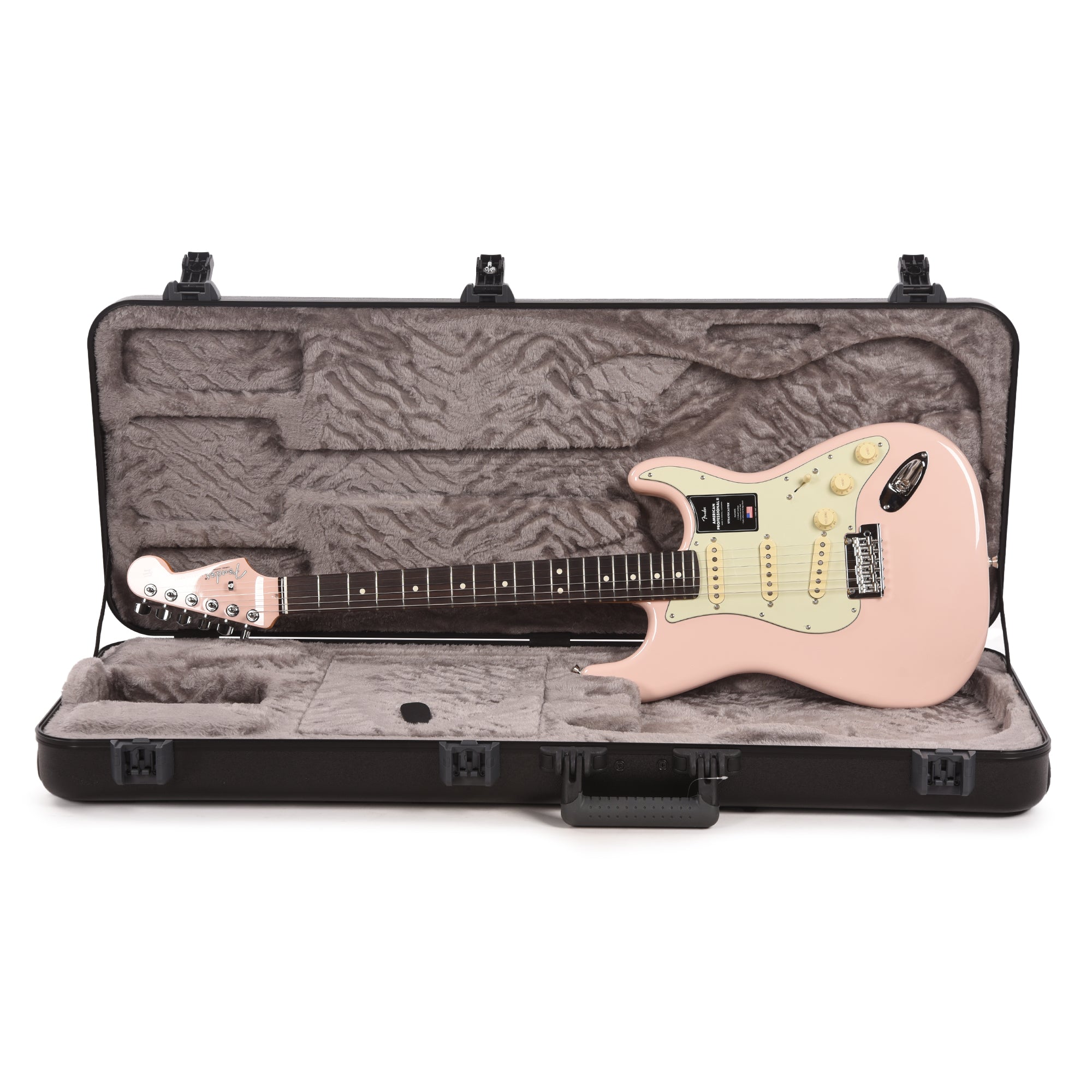 Fender Limited Edition American Professional II Stratocaster Shell Pink w/Matching Headcap
