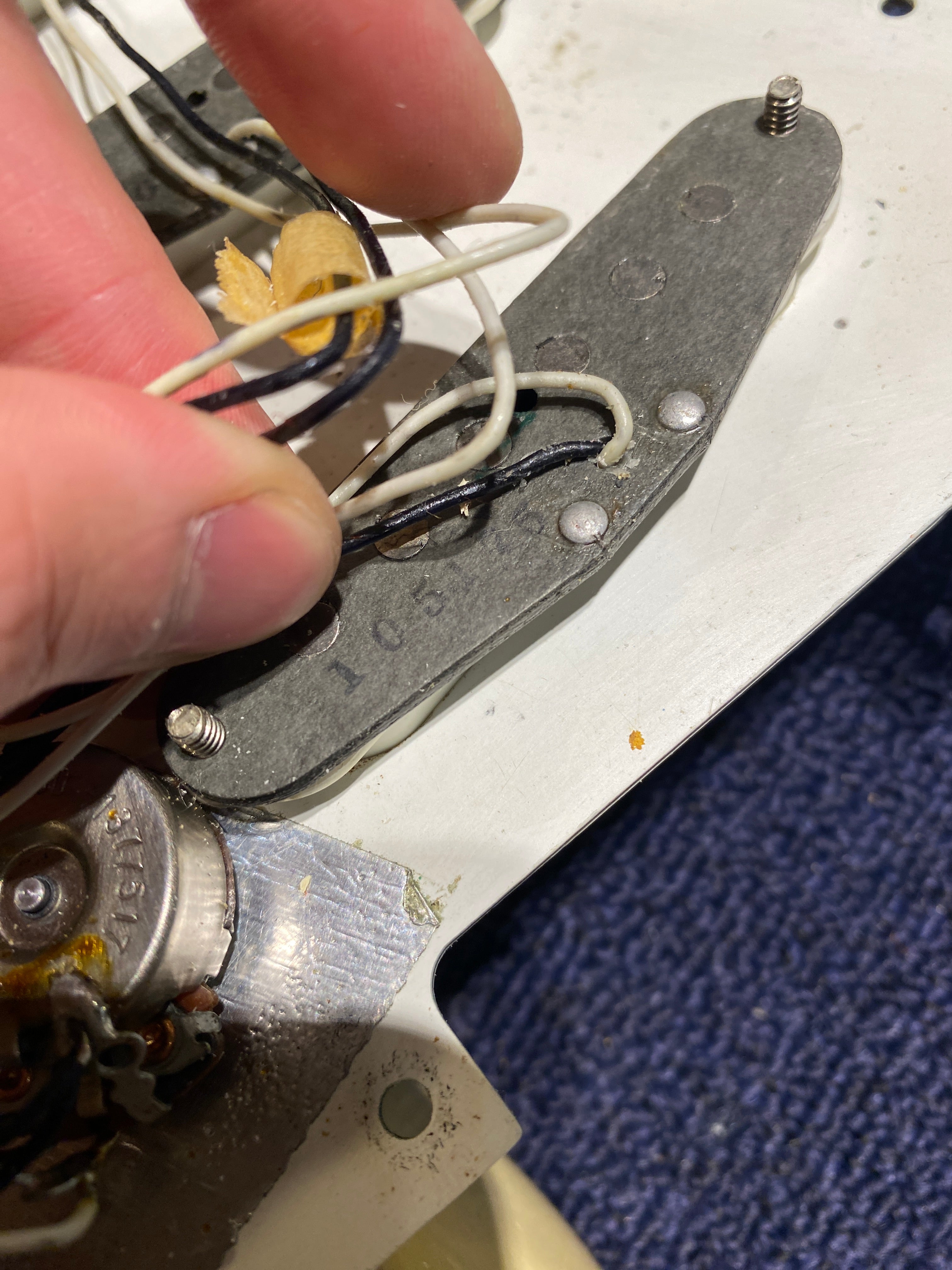 Fender Stratocaster Olympic White 1976