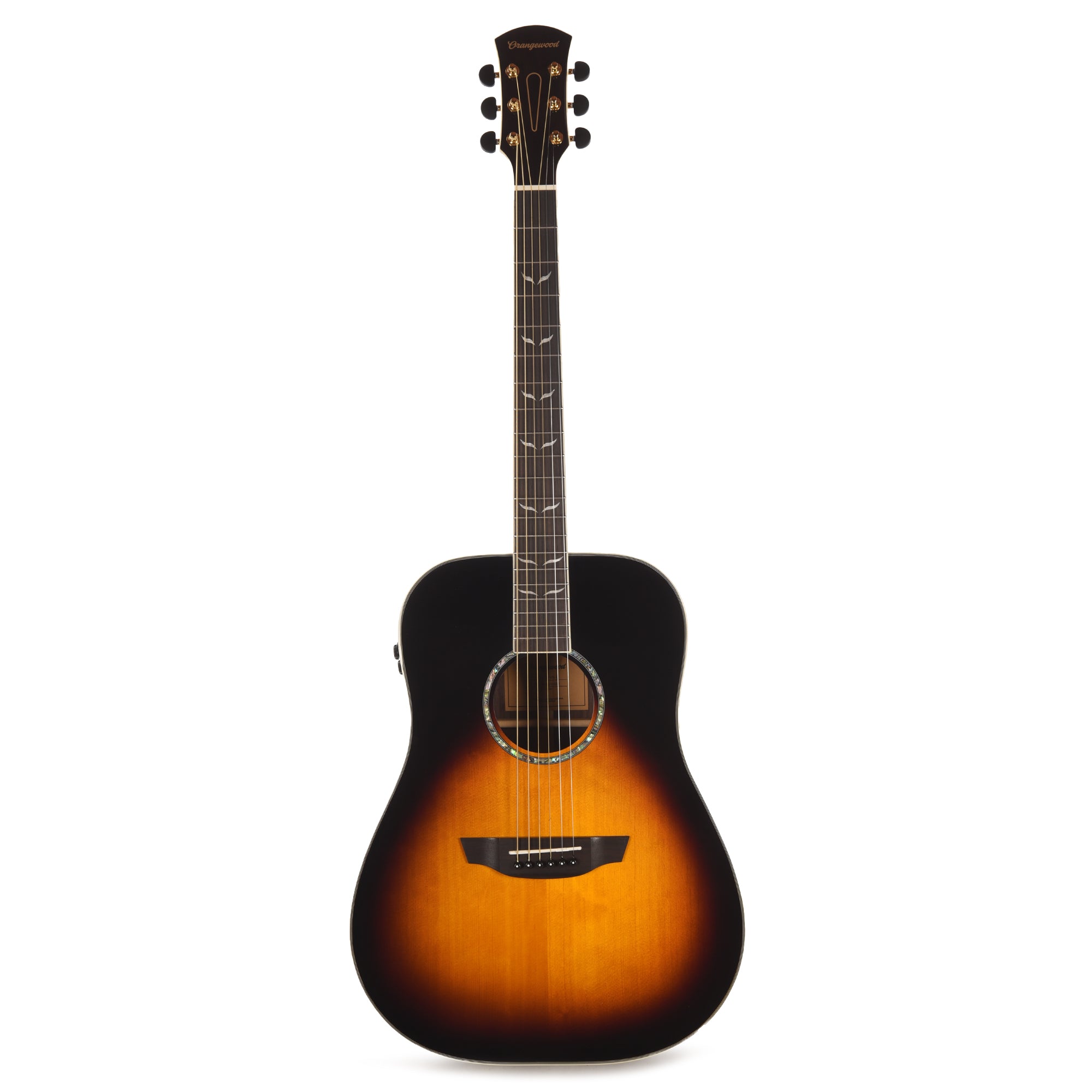 Orangewood Echo Live Dreadnought Acoustic Electric Guitar Vintage Sunburst