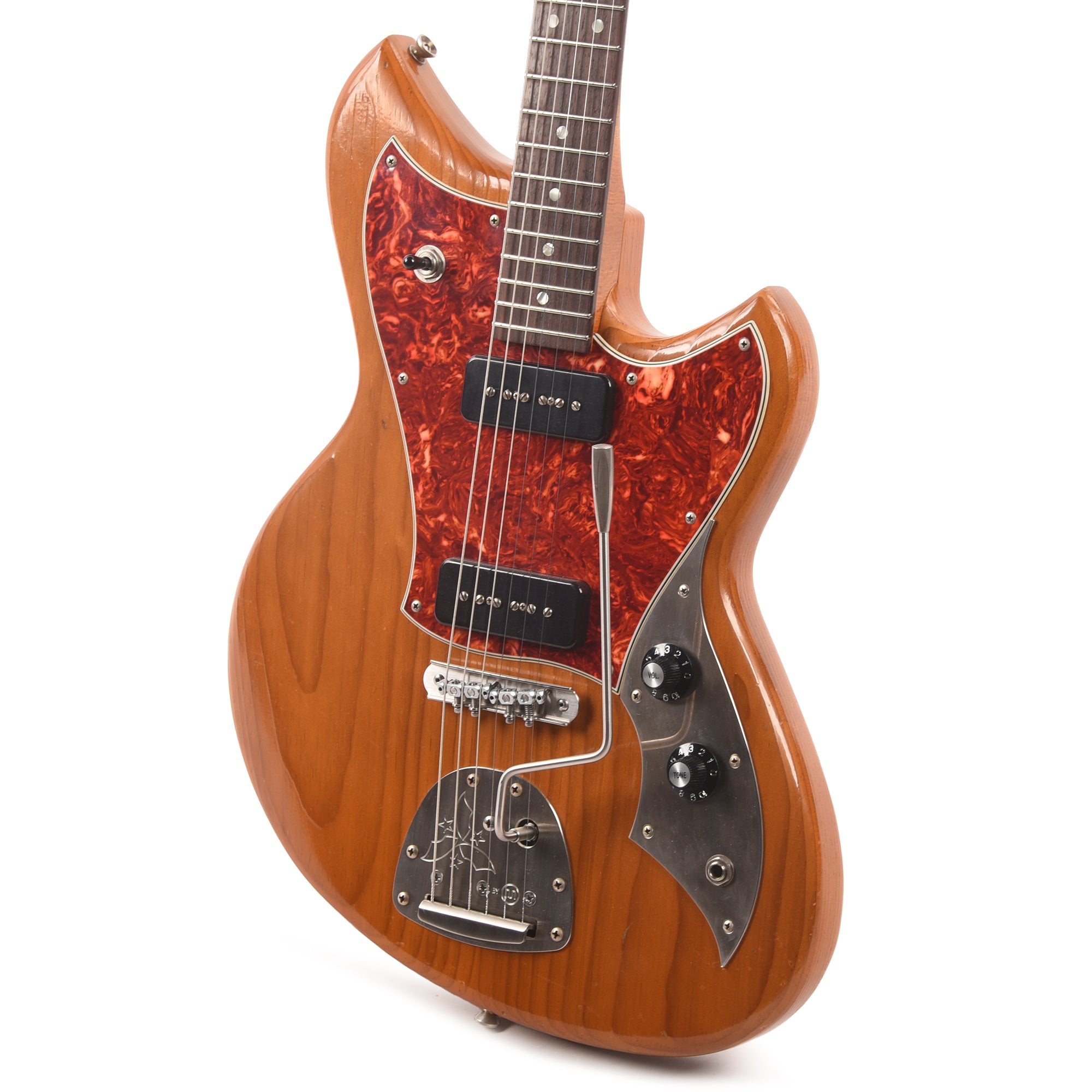 Novo Serus J Amber Light Distress w/Fralin P-90 Pickups