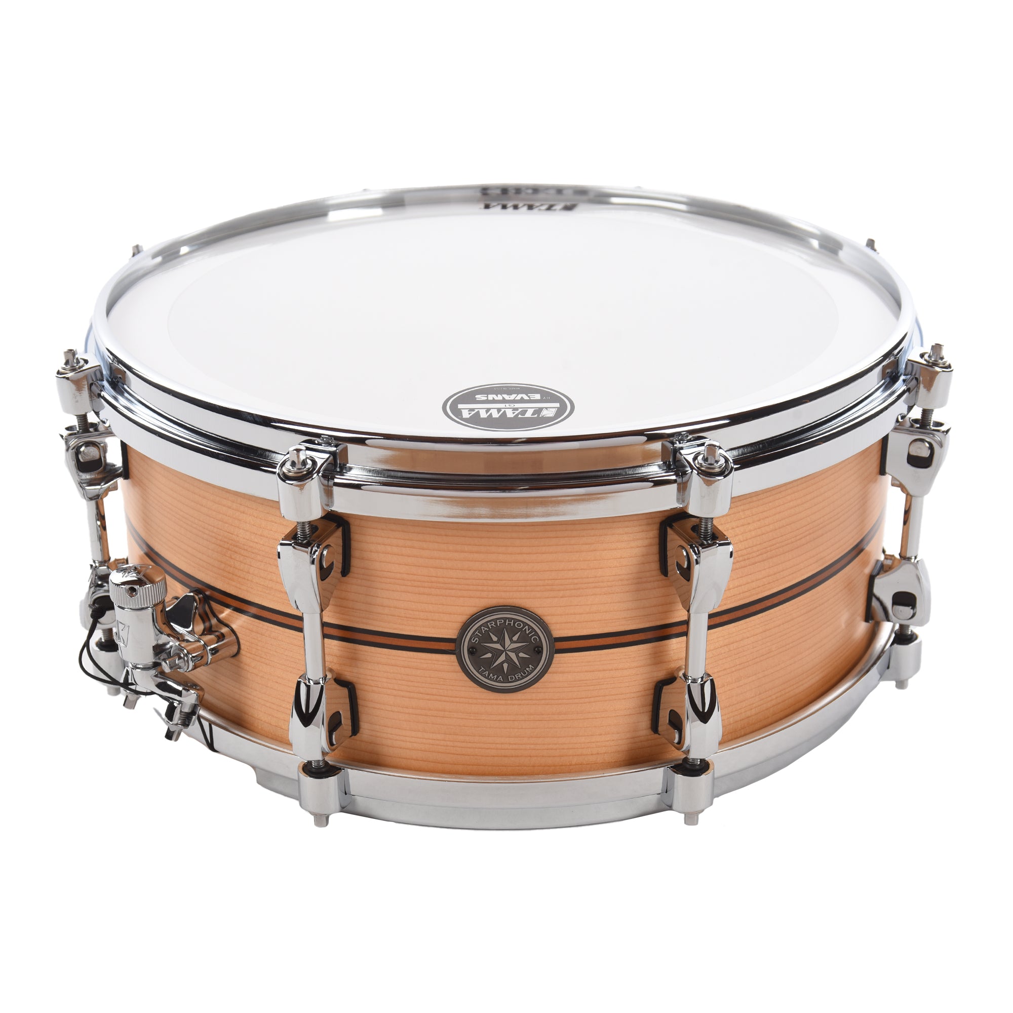 Tama Starphonic Spruce 14x6 Snare Drum Satin Natural Spruce