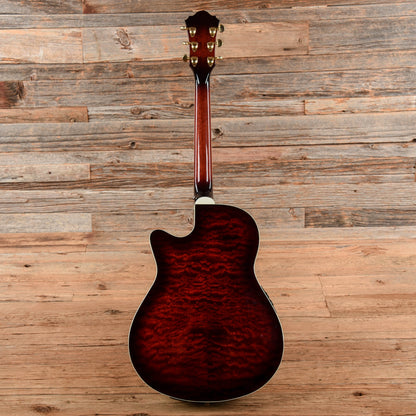 Ibanez AEF37E Acoustic Electric Red Burst