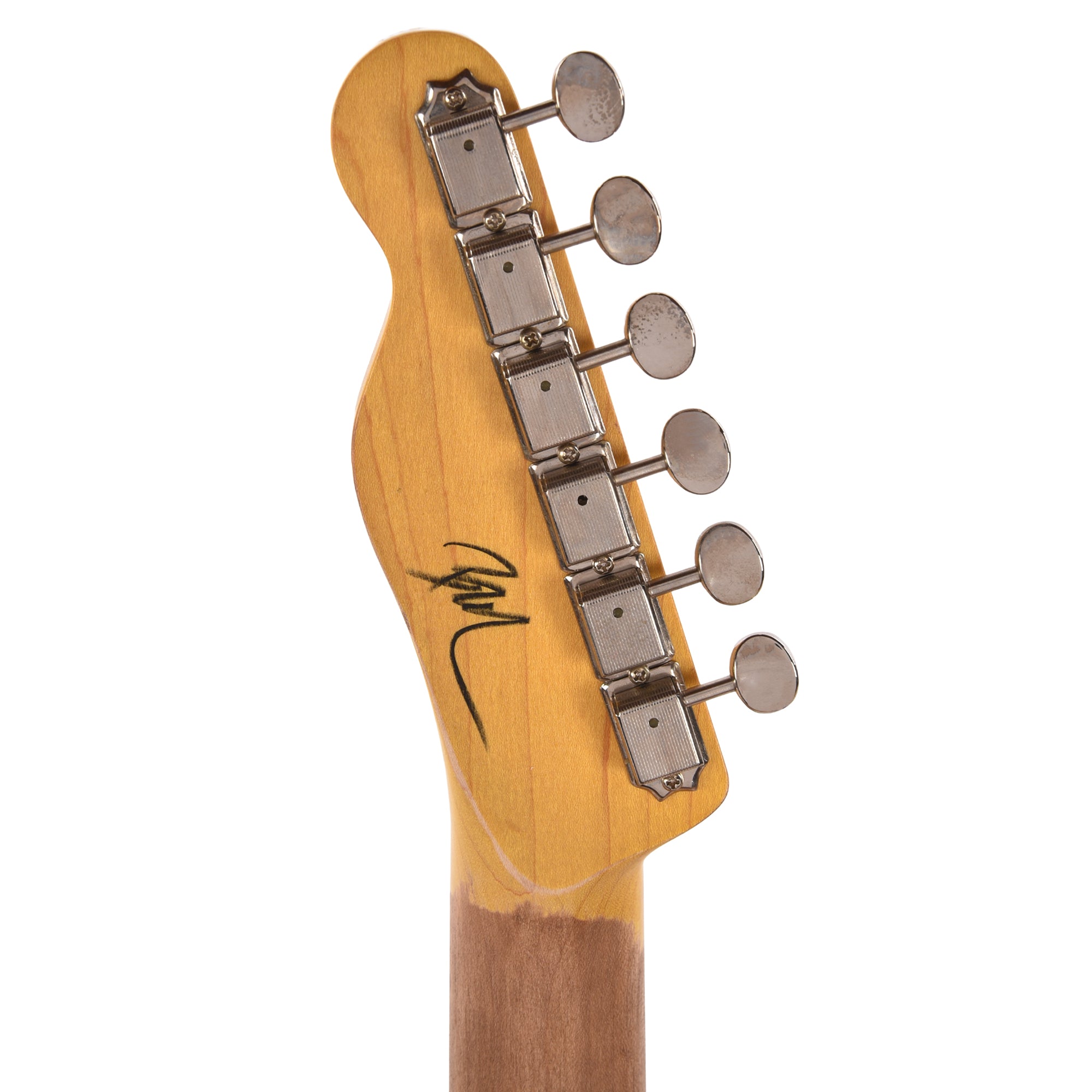 Nash T-52 Butterscotch Blonde w/ Light Aging & Nautilus Neck