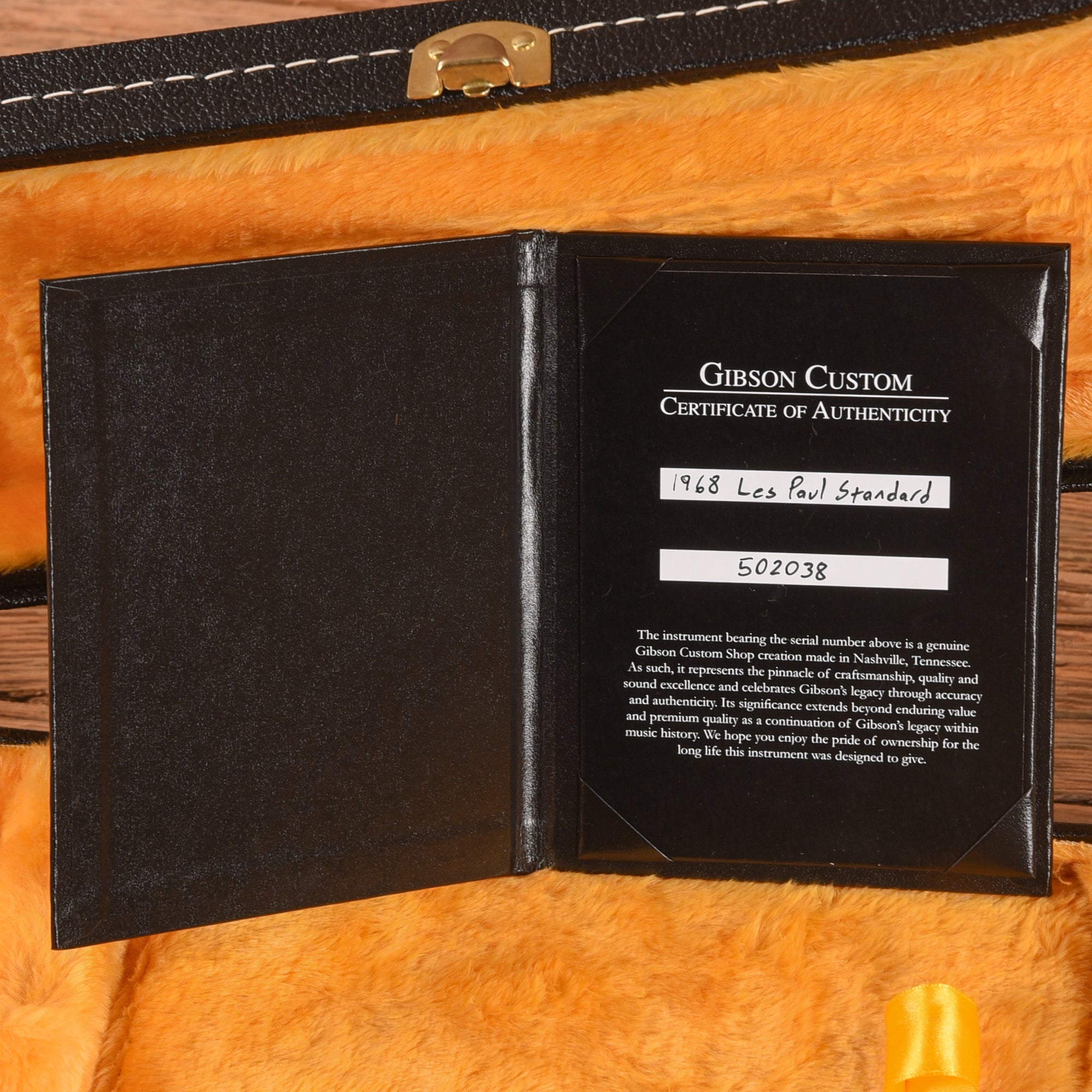 Gibson Custom 68 Les Paul Goldtop Reissue Goldtop