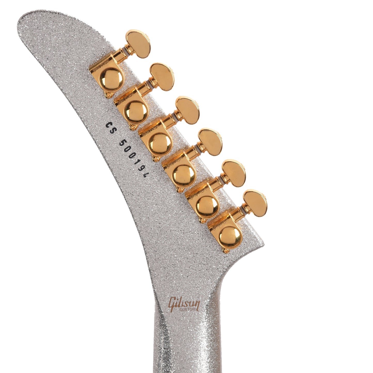 Gibson Custom Shop Explorer Custom "CME Spec" Silver Sparkle VOS