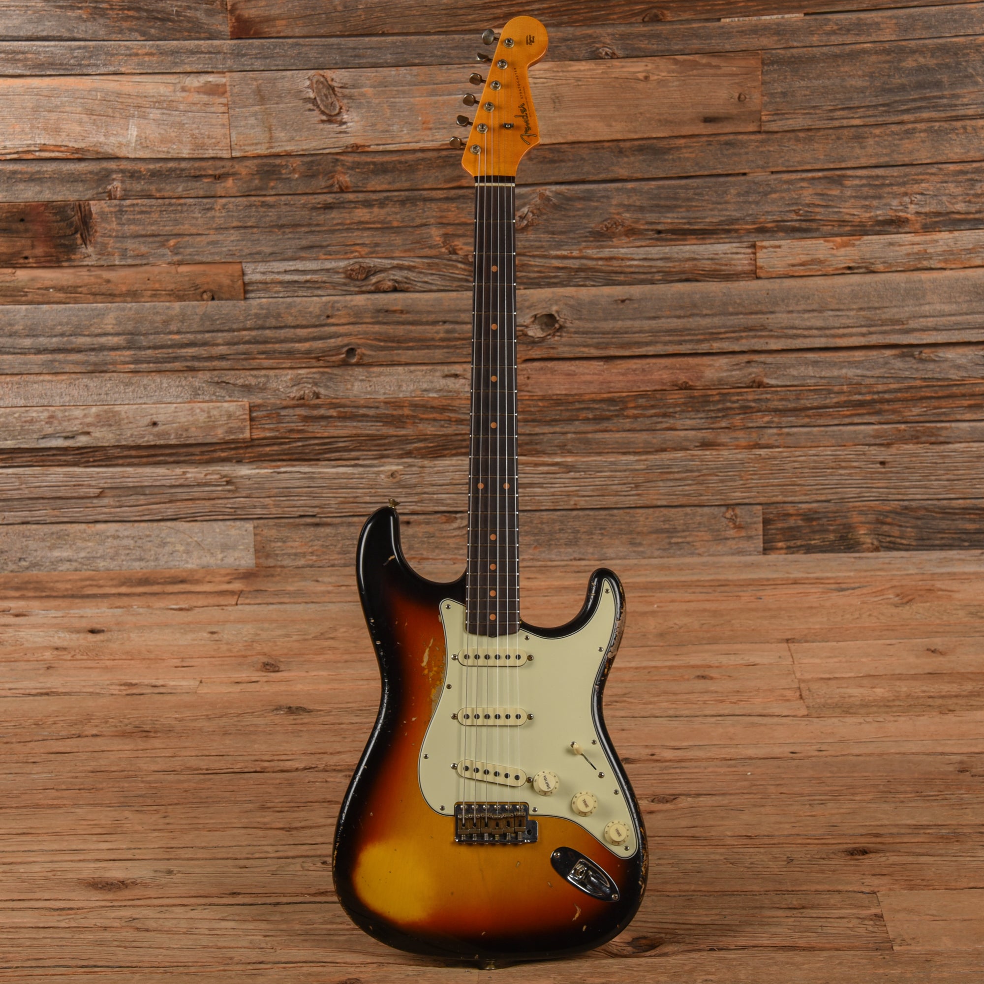 Fender Custom Shop 61 Stratocaster Heavy Relic Sunburst 2024