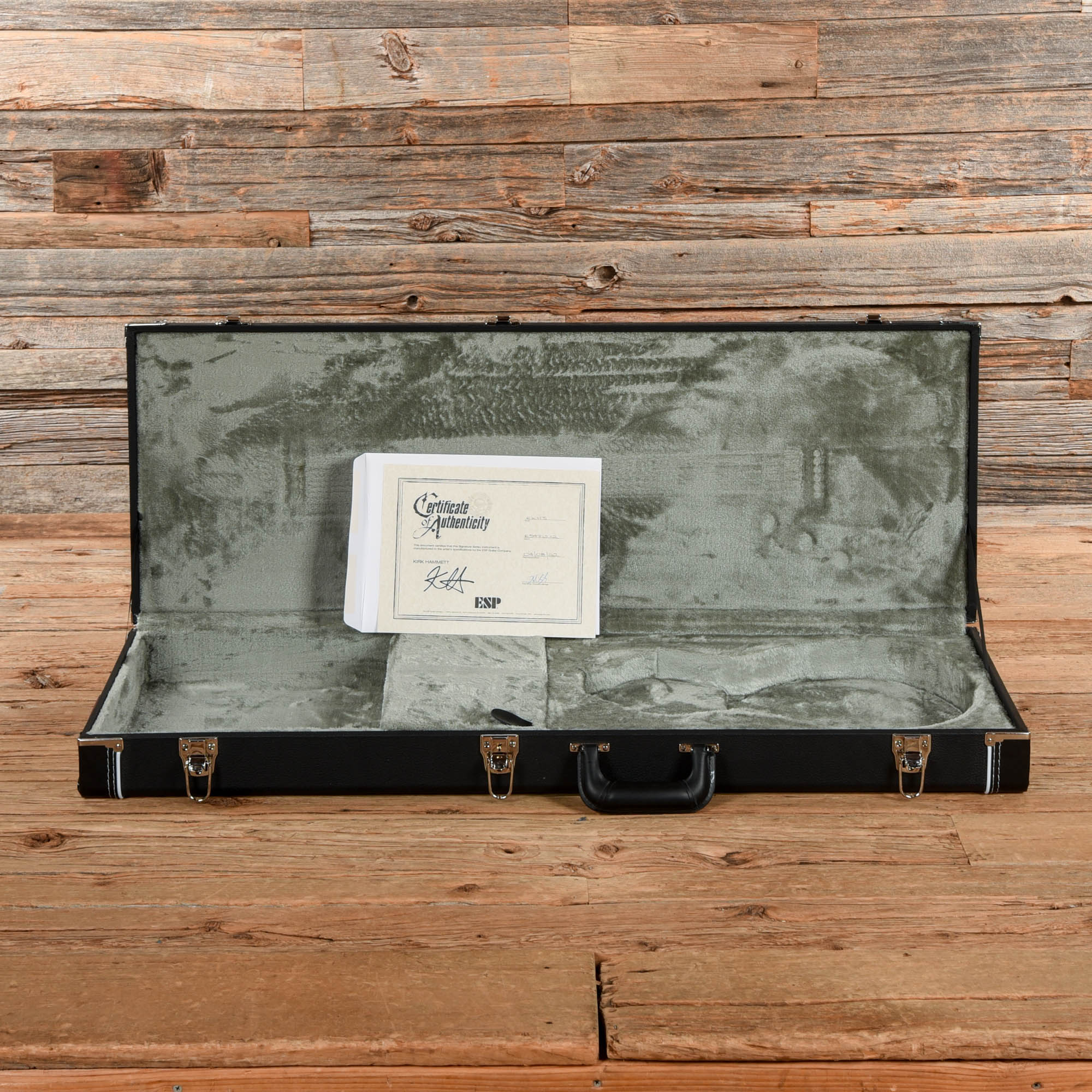 ESP KH-3 Kirk Hammett Signature Spider Black