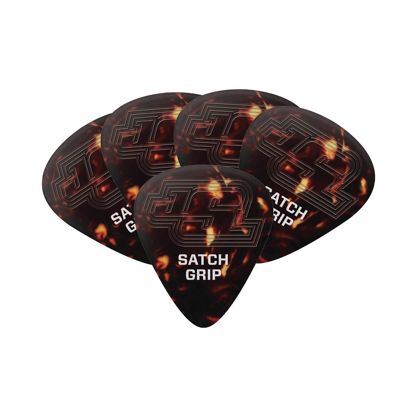 D'Addario Joe Satriani "Satch" Grip Pick Extra Heavy (1.25mm) 5-Pack