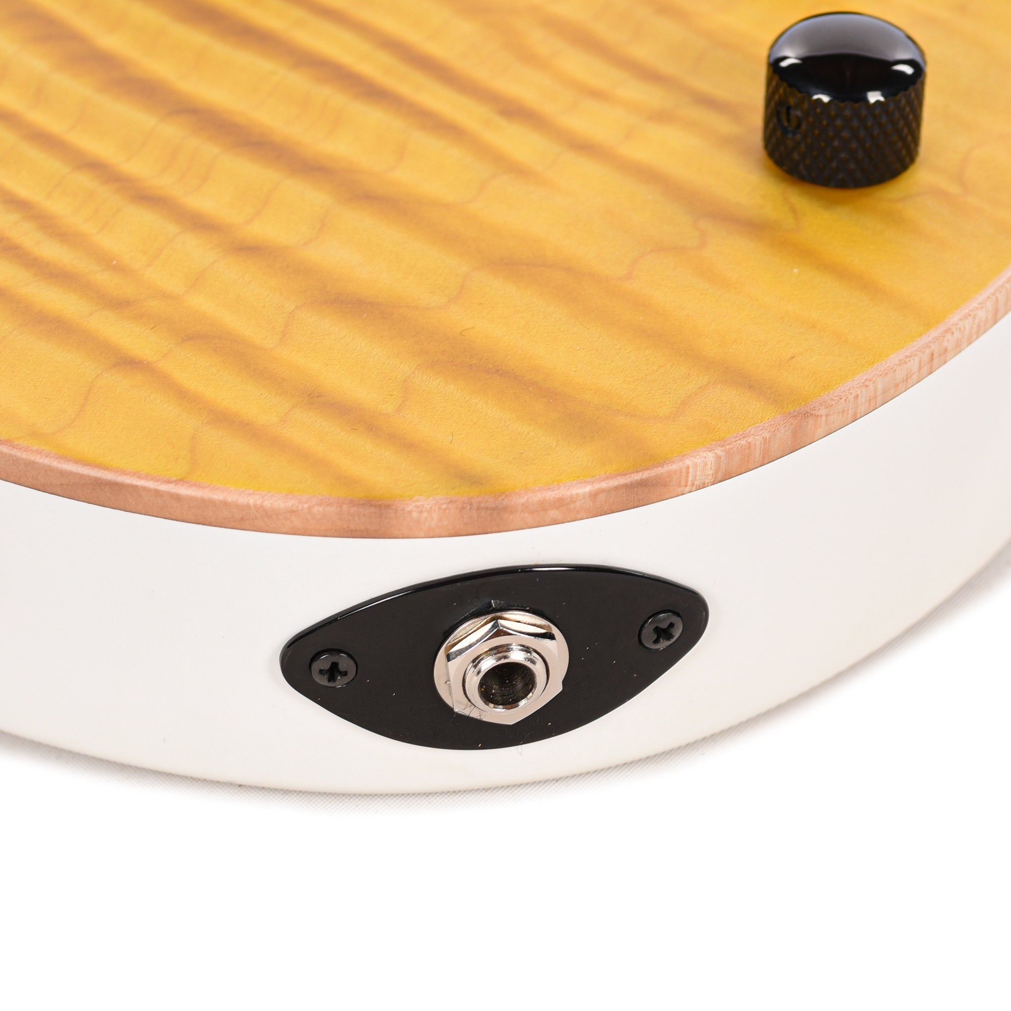 Suhr Custom Modern Trans Lemon Yellow w/CME-Selected Quilt Maple Top