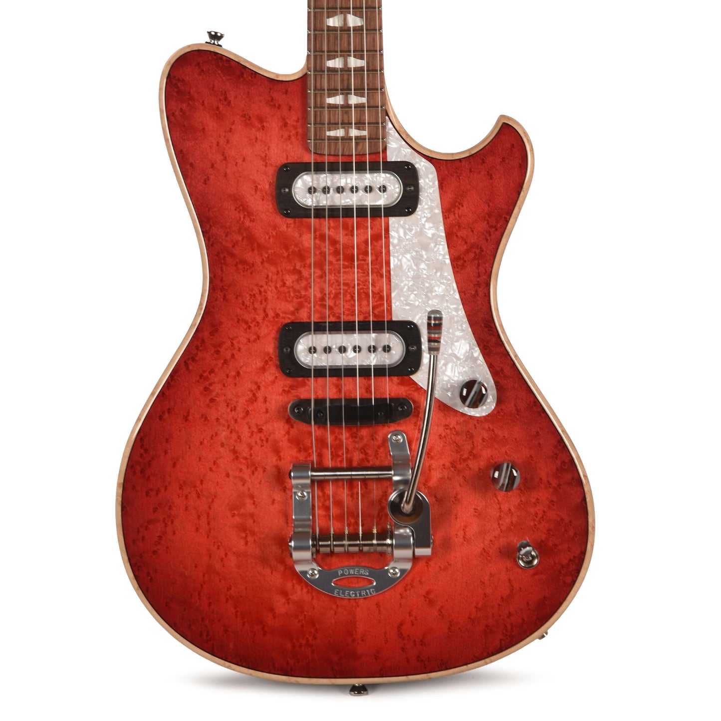 Powers Electric A-Type Select Birdseye Maple Cosmo Red w/PF42 Pickups