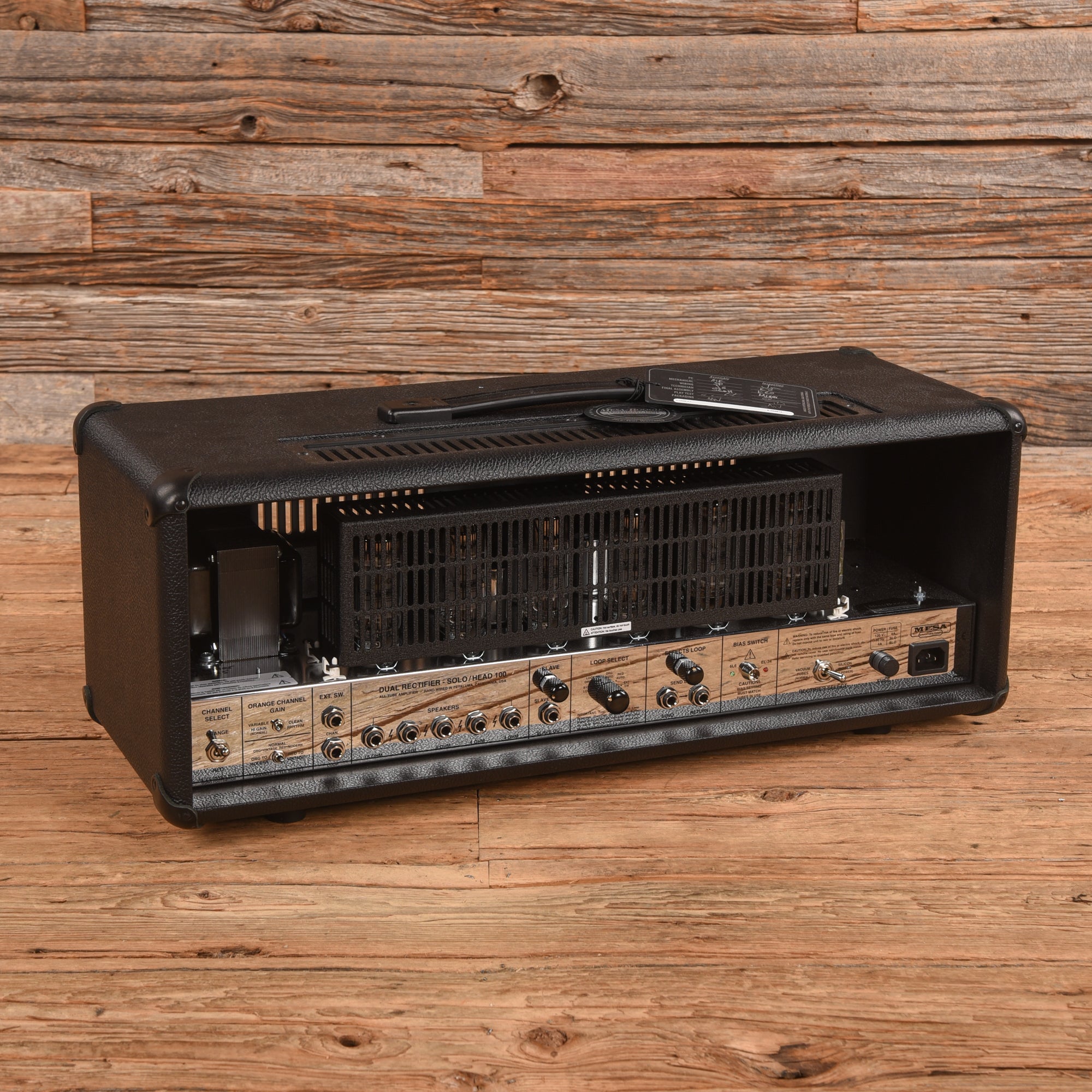 Mesa Boogie 90s Dual Rectifier Solo Head Reissue 2-Channel 100-Watt Guitar Amp Head