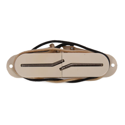 Lindy Fralin Split Blade Strat Middle Pickup Parchment Blues Output Medium (9.5" to 11" Radius)