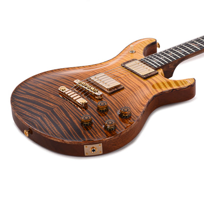 PRS Private Stock #11755 McCarty 594 Curly Maple/African Mahogany Sandstorm w/Hormigo Neck, Binding, Inlays, Rings, & Backplate