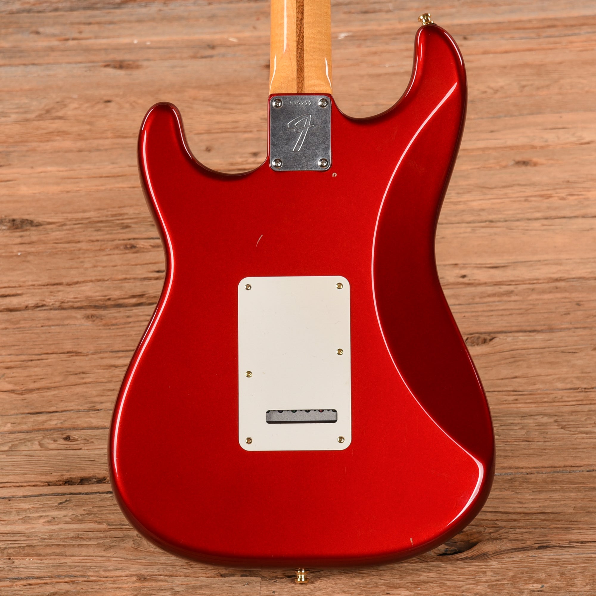 Fender Custom Shop Stratocaster Neck on Unknown Body Candy Apple Red